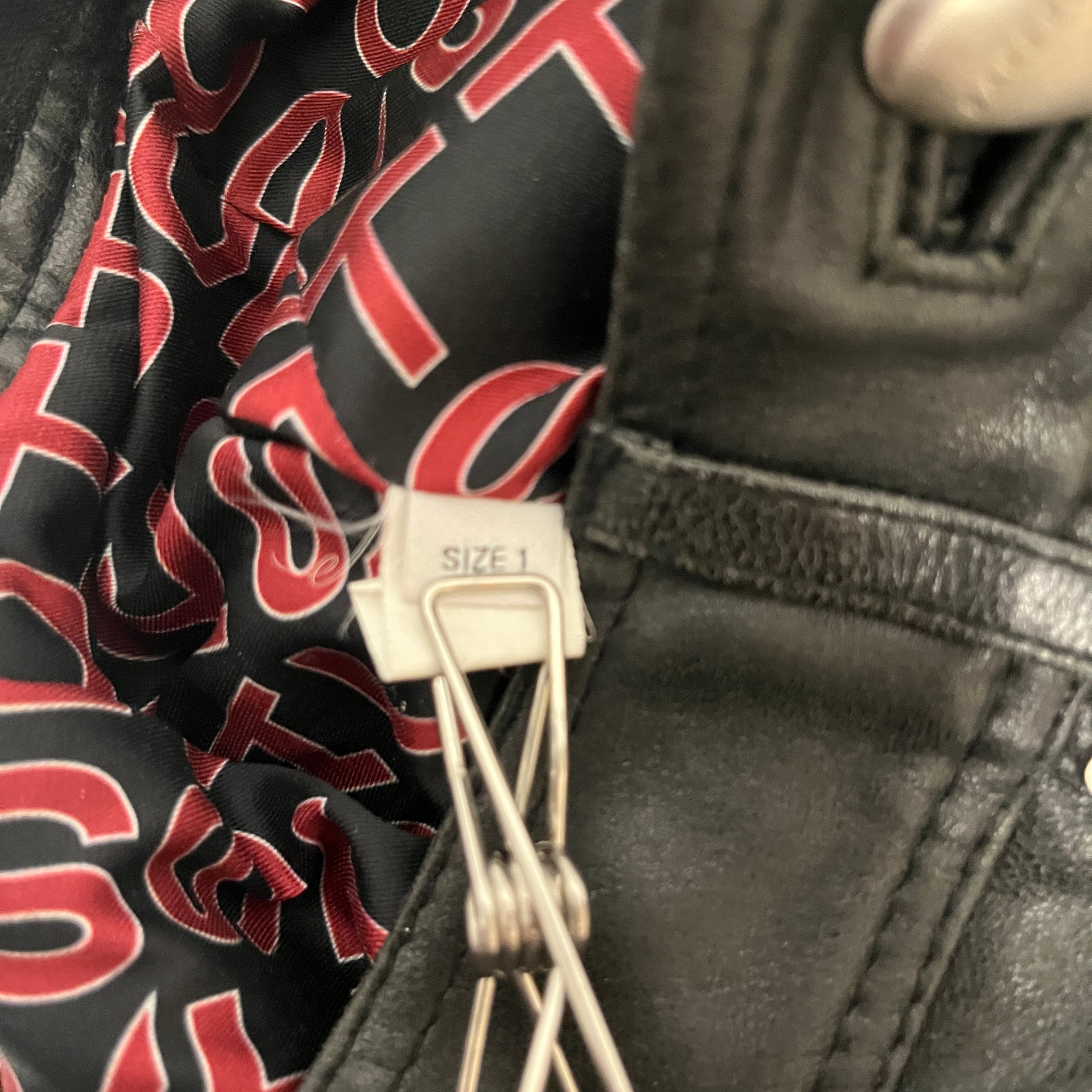 SAKS POTTS/Straight Pants/1/Leather/BLK/LEATHER PANTS view 5