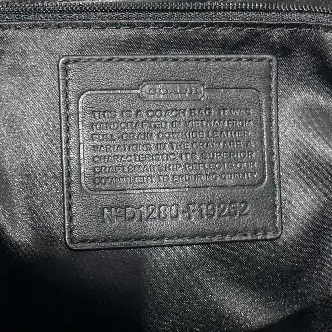 COACH/Bag/Leather/BLK/F19252 view 5