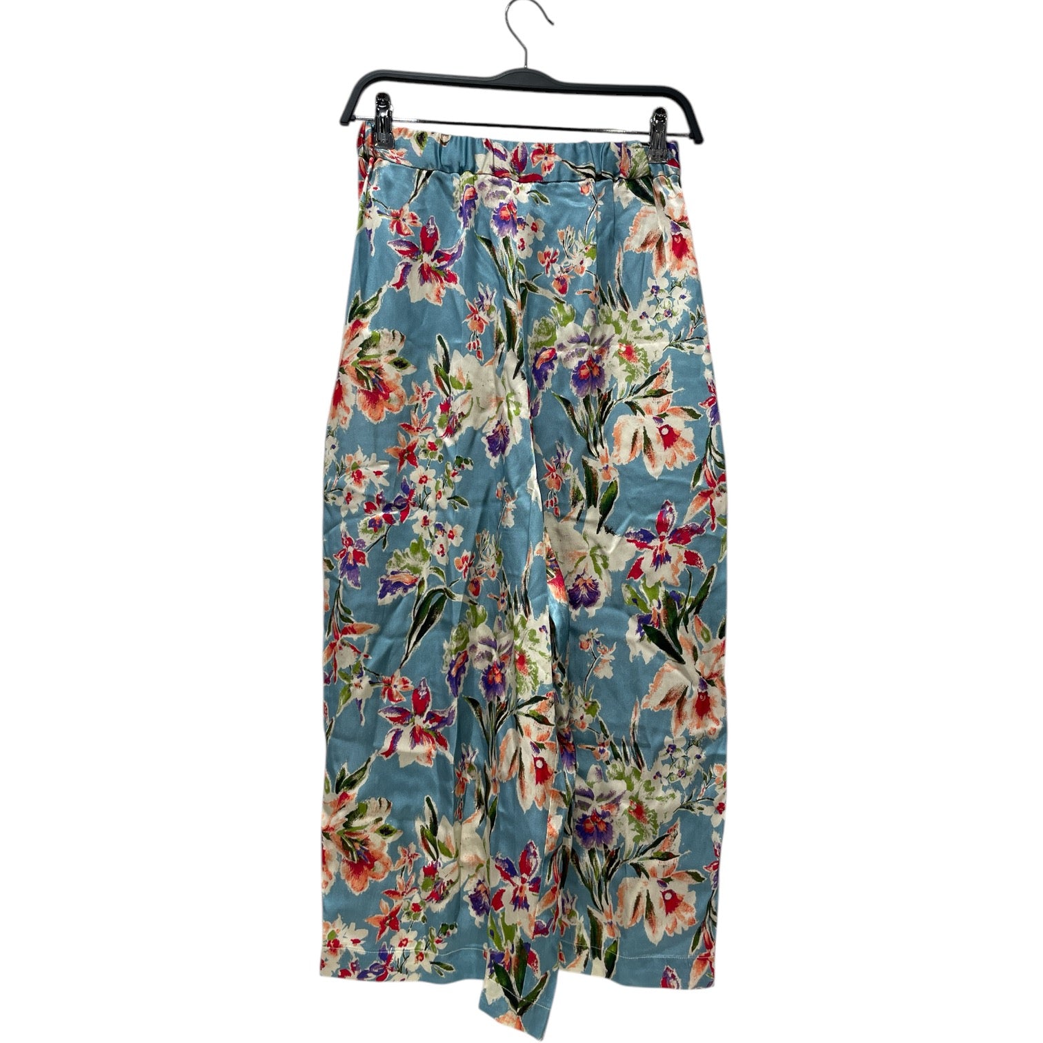 JUNYA WATANABE COMME des GARCONS/Bottoms/XS/Floral Pattern/Silk/BLU/JD-P014 view 1