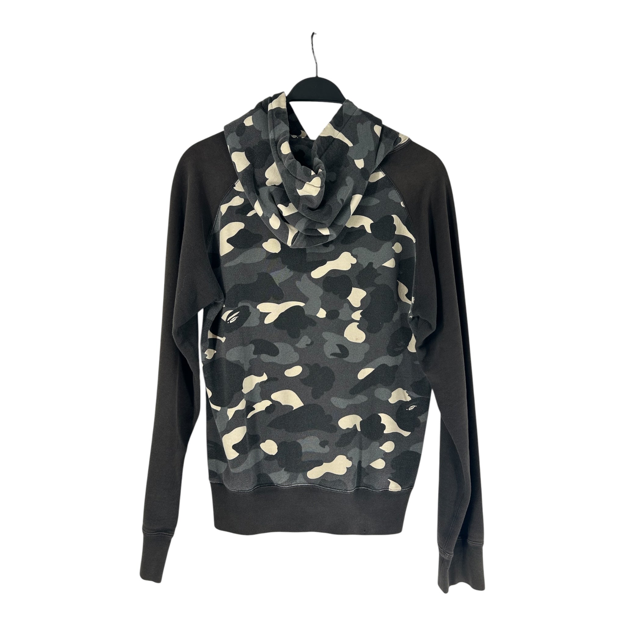A BATHING APE/Hoodie/M/Camouflage/Cotton/GRY/GLOW IN THE DARK view 2