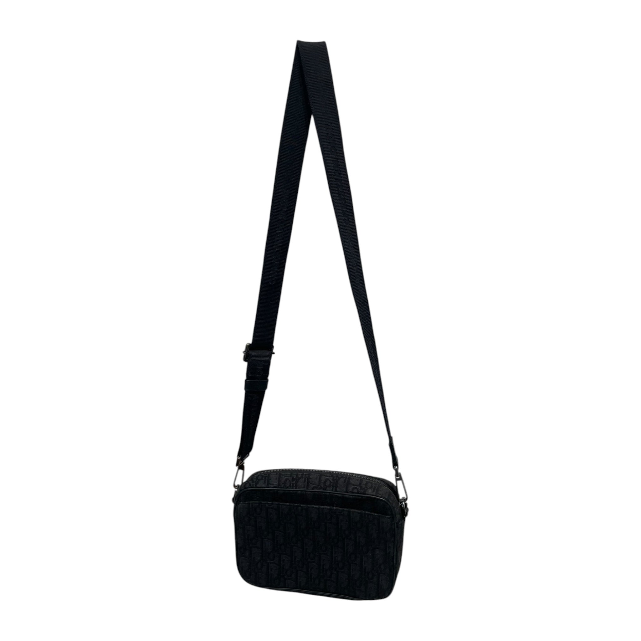 Christian Dior/Bag/Monogram/Cotton/BLK/Camera Case view 2