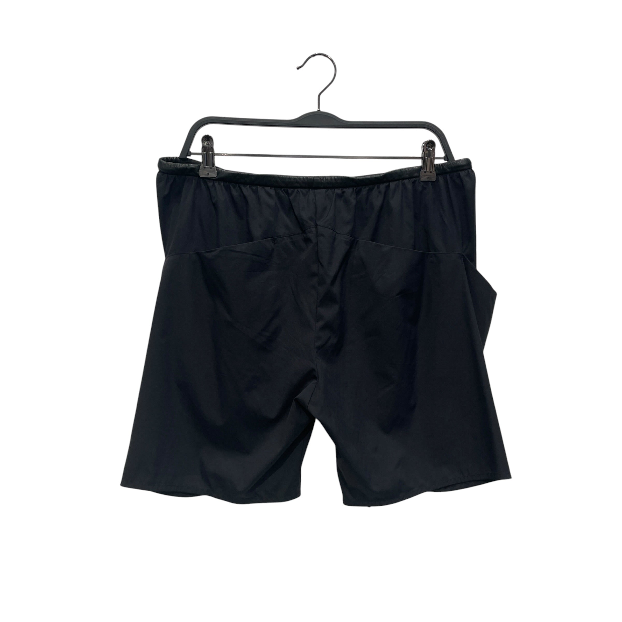 THE ROW/Shorts/S/Nylon/BLK/LEATHER WAIST SHORT view 2