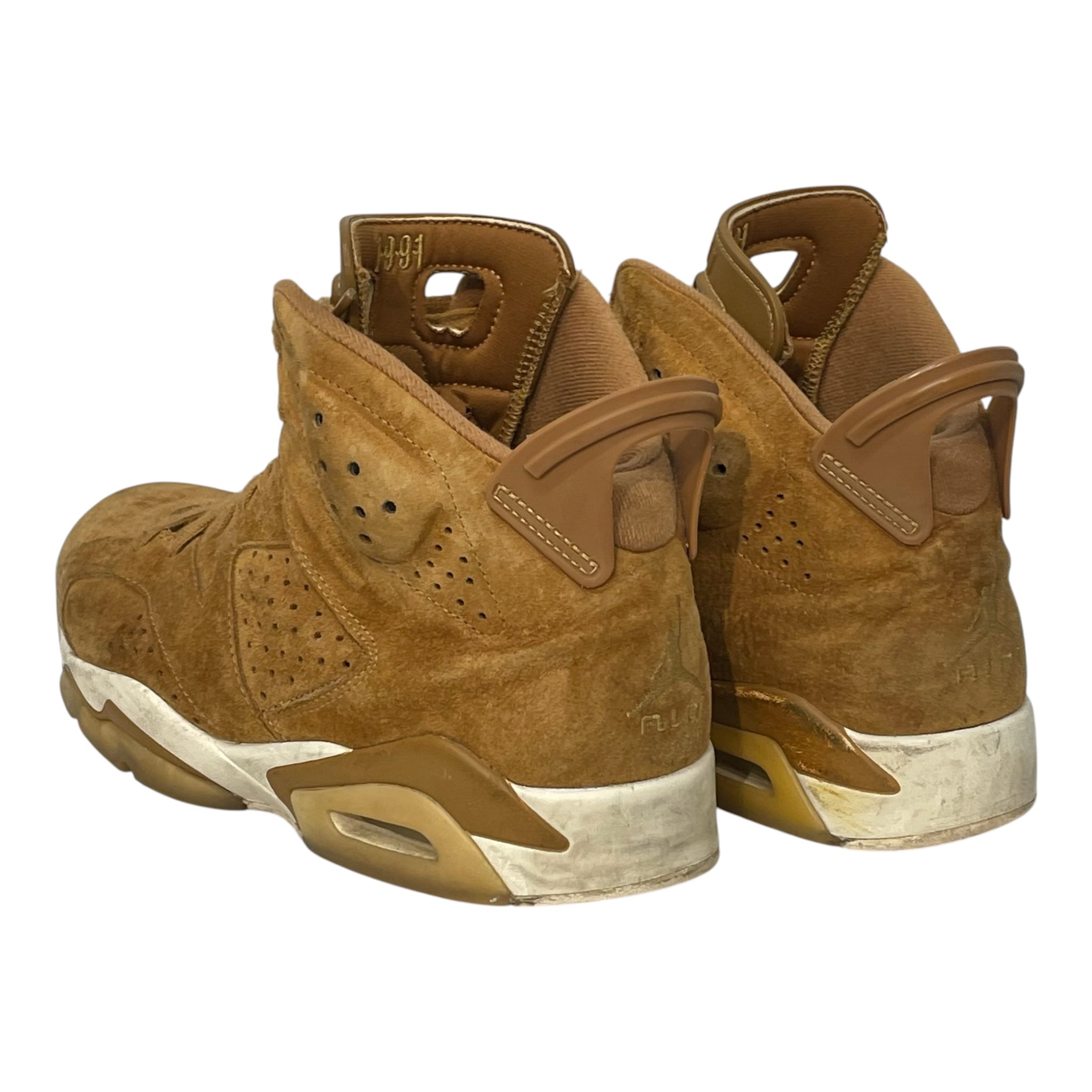 NIKE/AIR JORDAN 6 RETRO/Hi-Sneakers/US 8.5/Suede/CML/384664-705 view 2