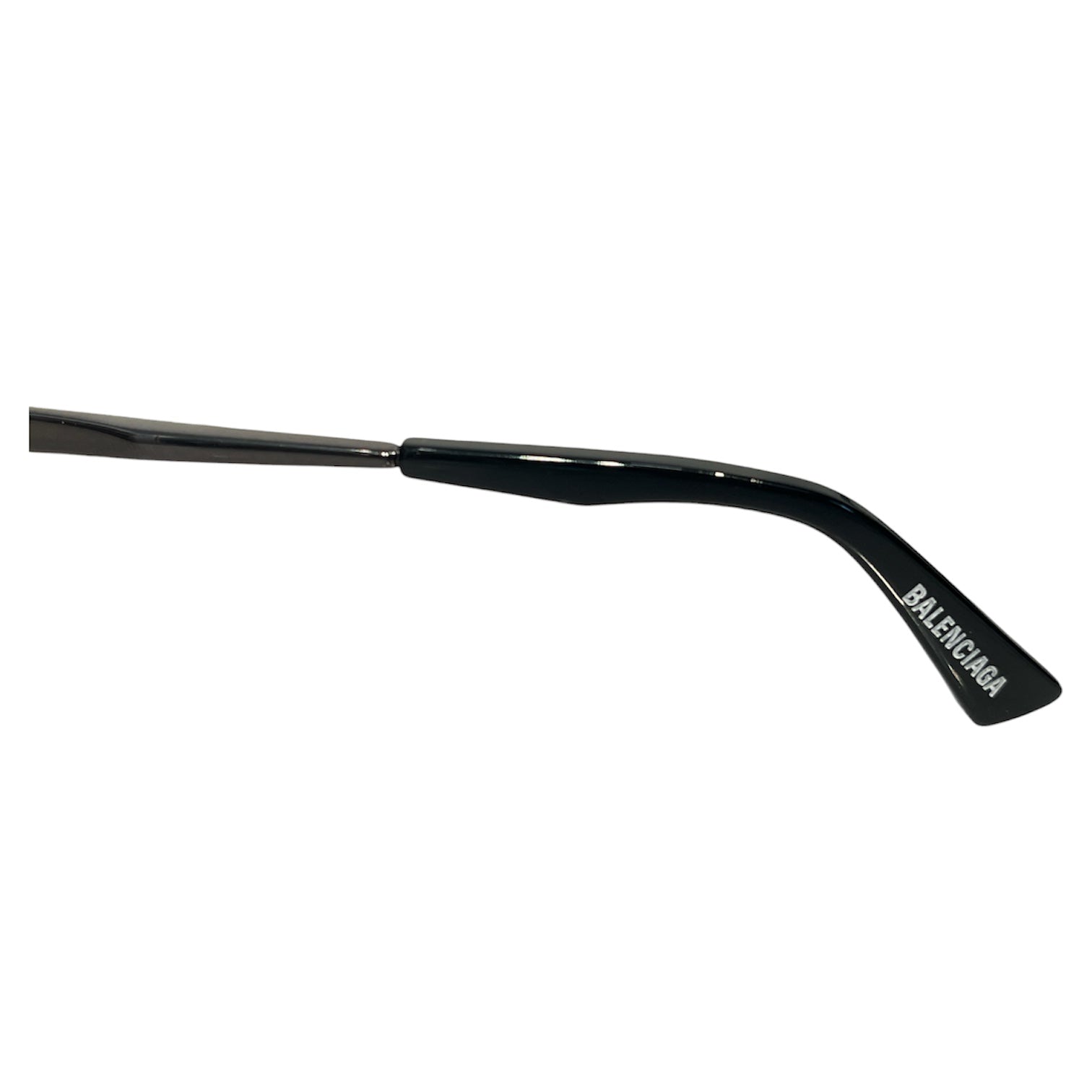 BALENCIAGA/Sunglasses/Plastic/BLK/unisex view 3