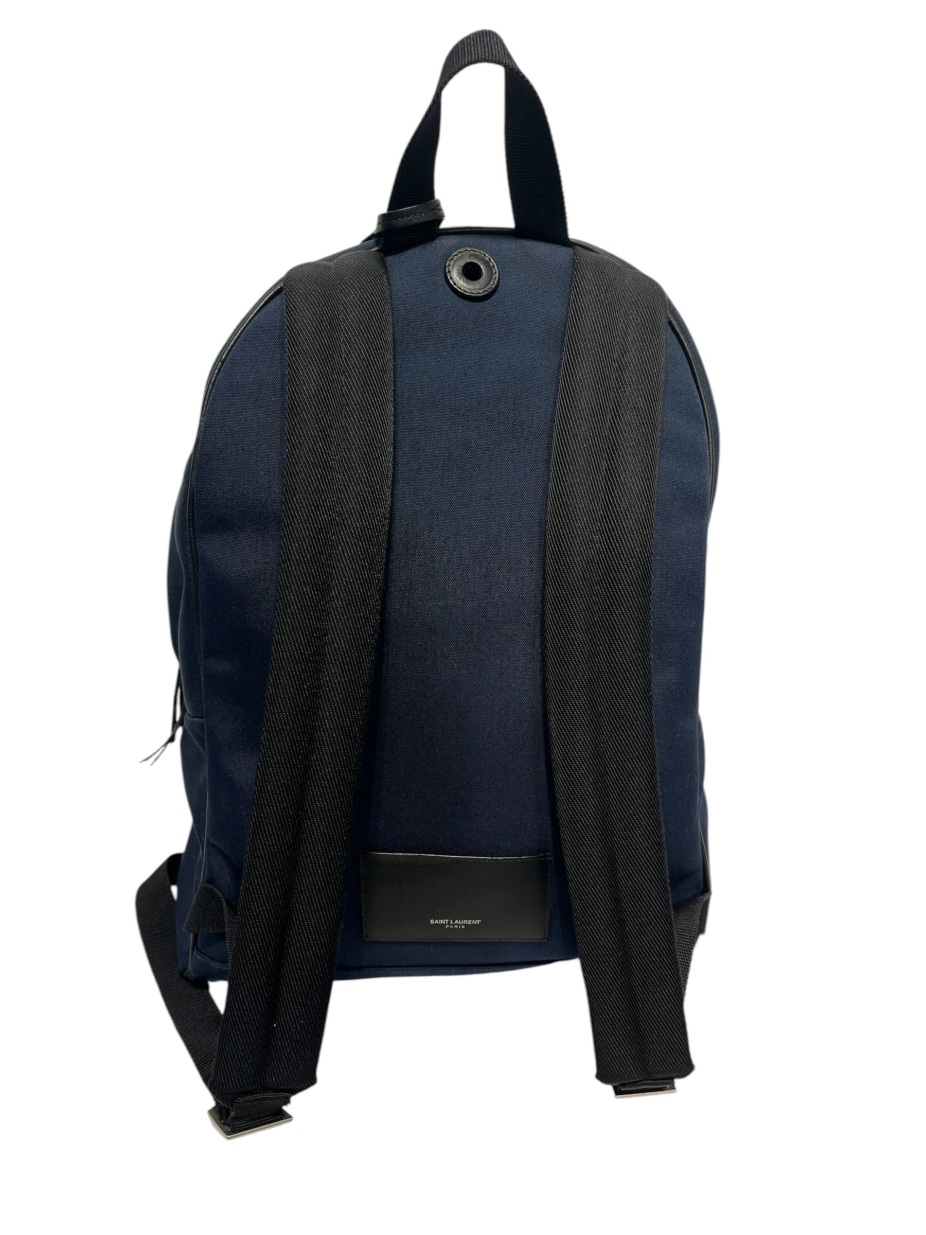 SAINT LAURENT/Backpack/Cotton/NVY/vnz4654480917 view 3