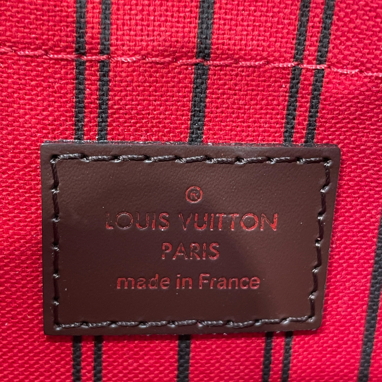 LOUIS VUITTON/Pouch/All Over Print/Leather/Brown/N41358 Neverfull view 5