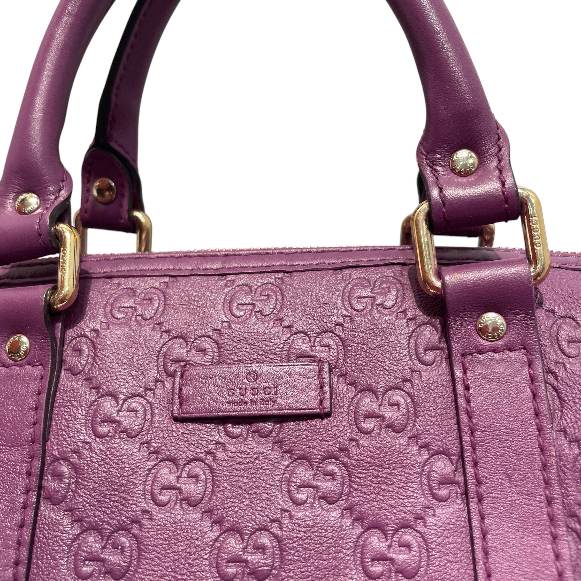 GUCCI/Hand Bag/Monogram/Leather/PPL/Medium Guccisima Joy Bag view 2