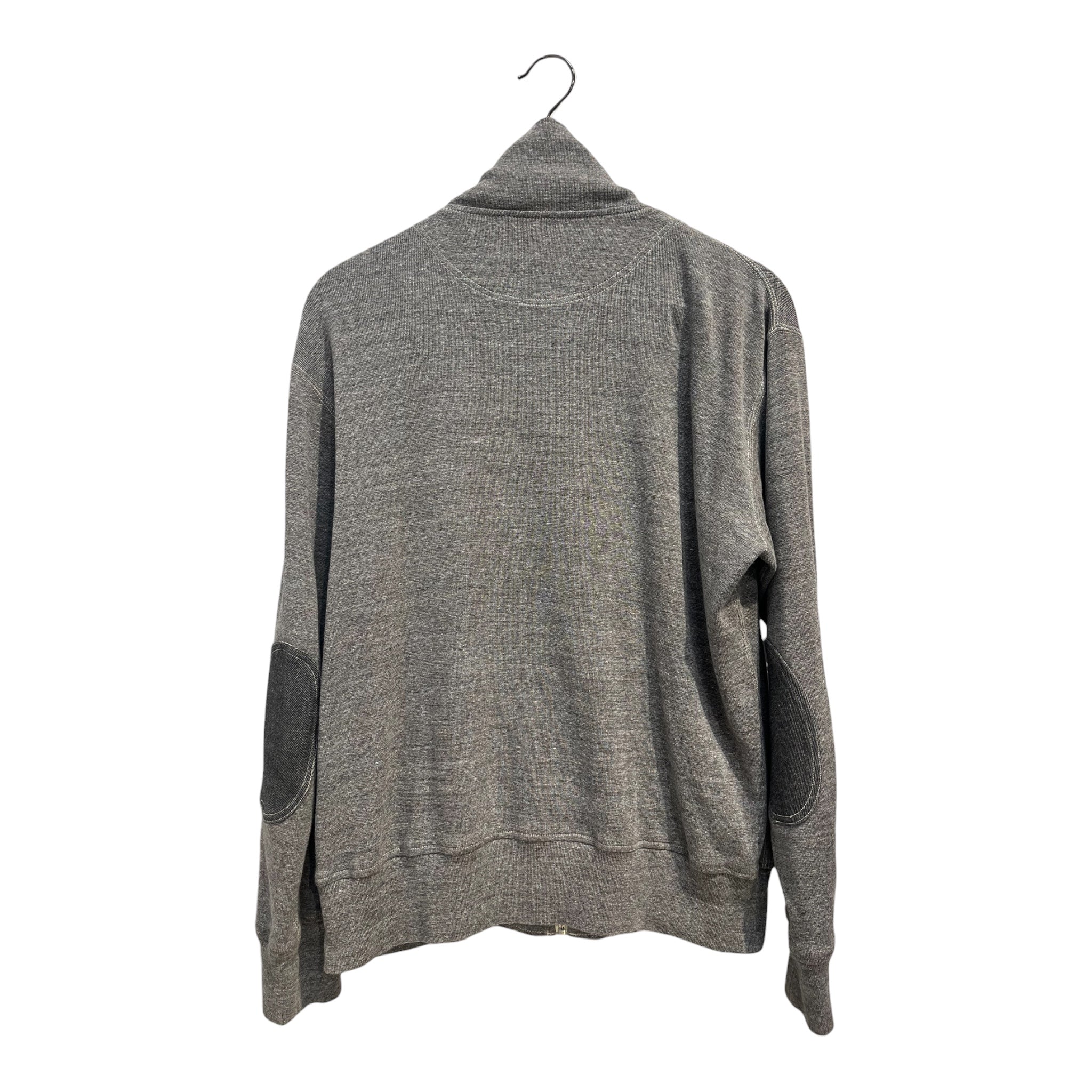 JUNYA WATANABE COMME des GARCONS/Tops/L/Cotton/GRY/heather gray flower lined neck view 2