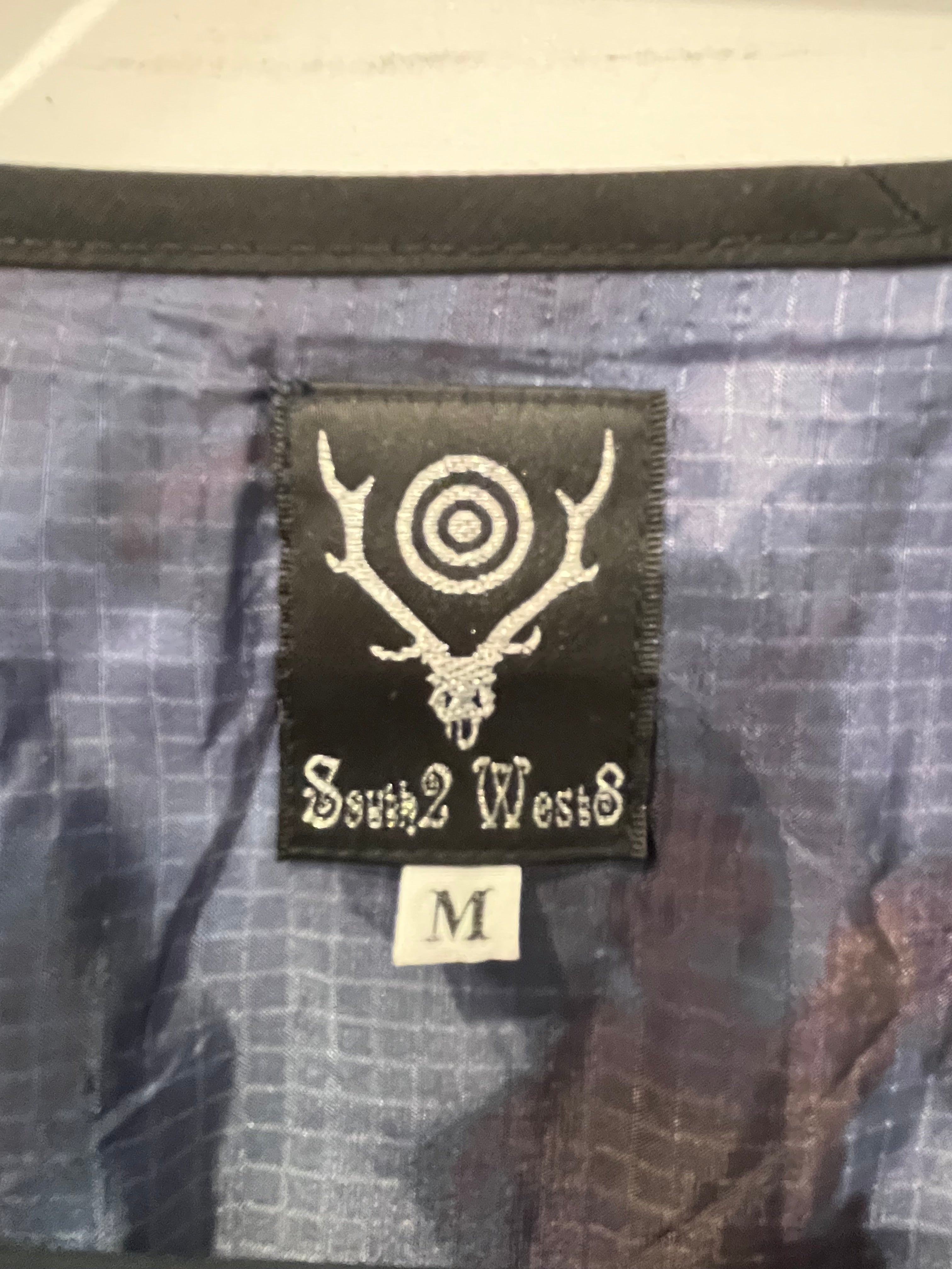 South2 West8(S2W8)/Windbreaker/M/Nylon/NVY/overdyed style nylon puffer view 3