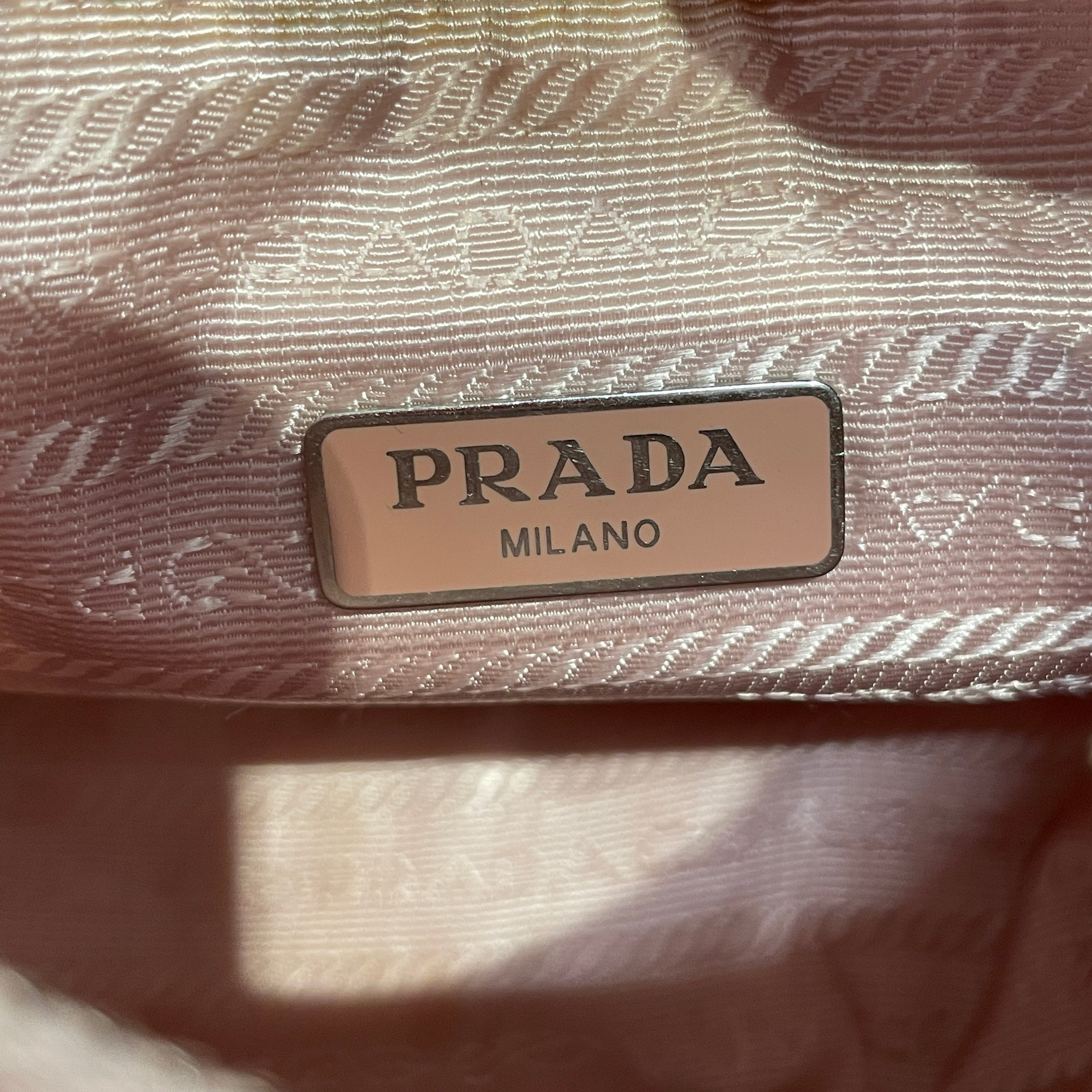 PRADA/Cross Body Bag/Nylon/PNK/2005 RE-EDITION view 7