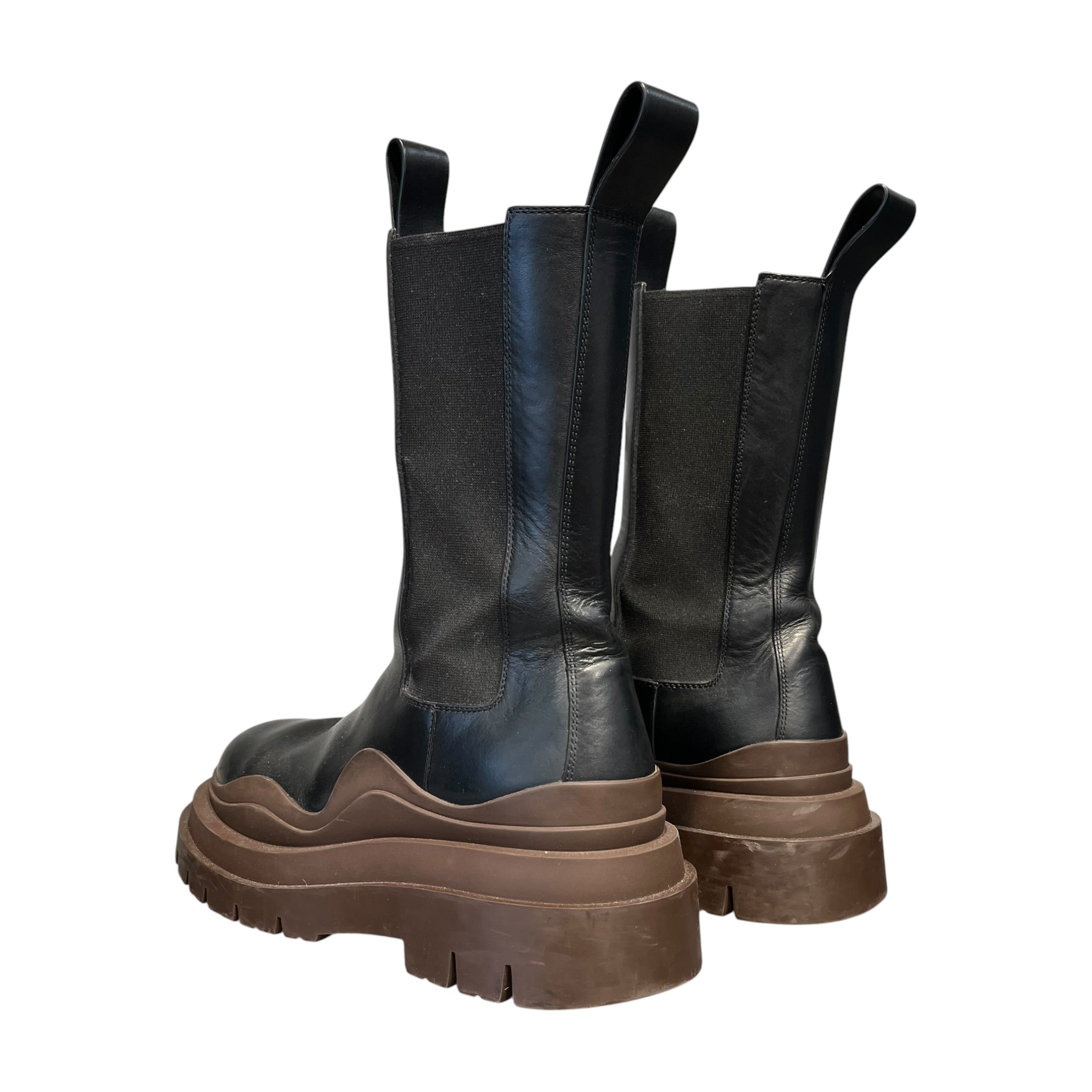 BOTTEGA VENETA/Chelsea Boots/EU 37.5/Nylon/BLK/ view 3