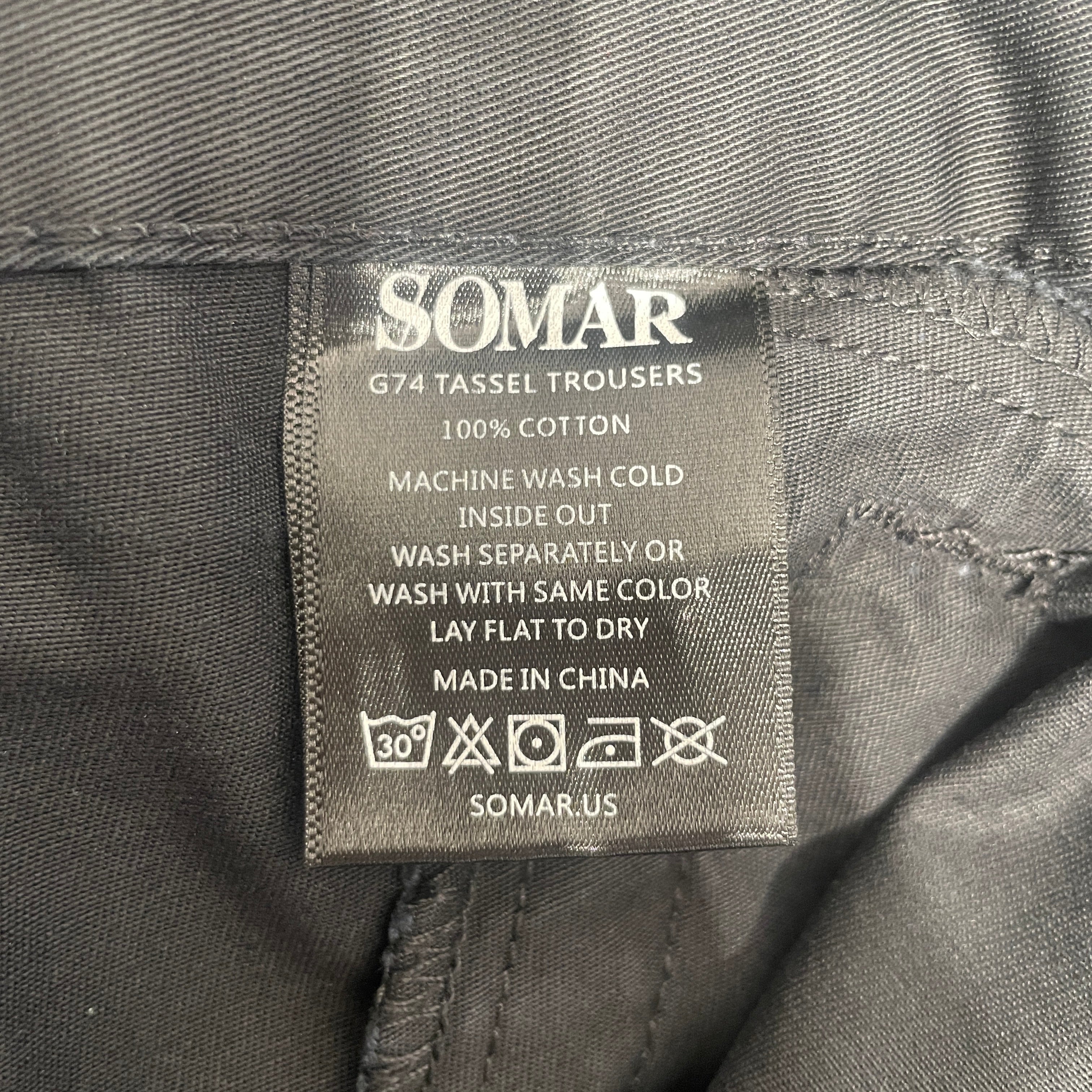 Somar/Pants/31/Cotton/BLK/Somar Tassle Pants view 4