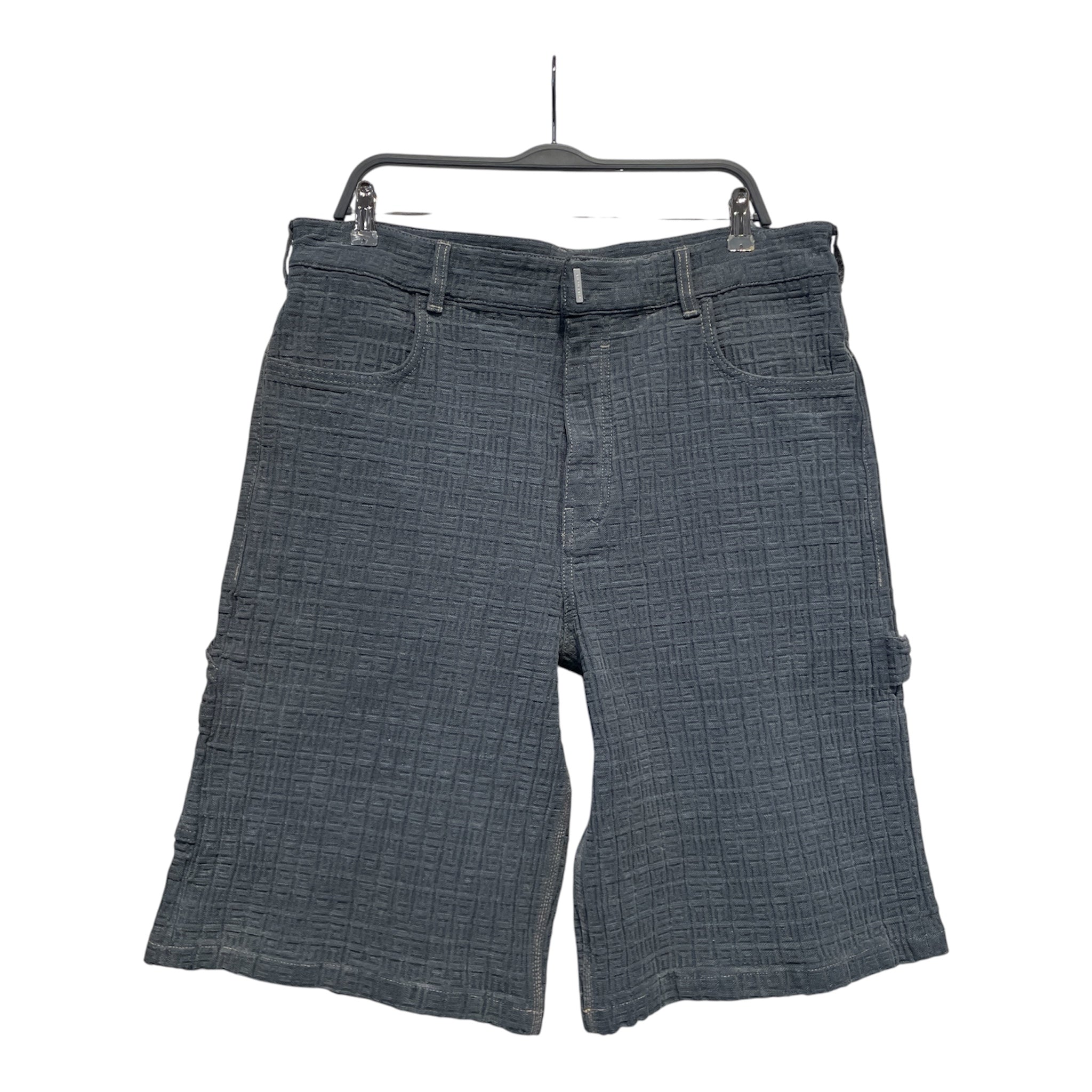 GIVENCHY/Shorts/34/Cotton/BLU/All Over Print/ view 1