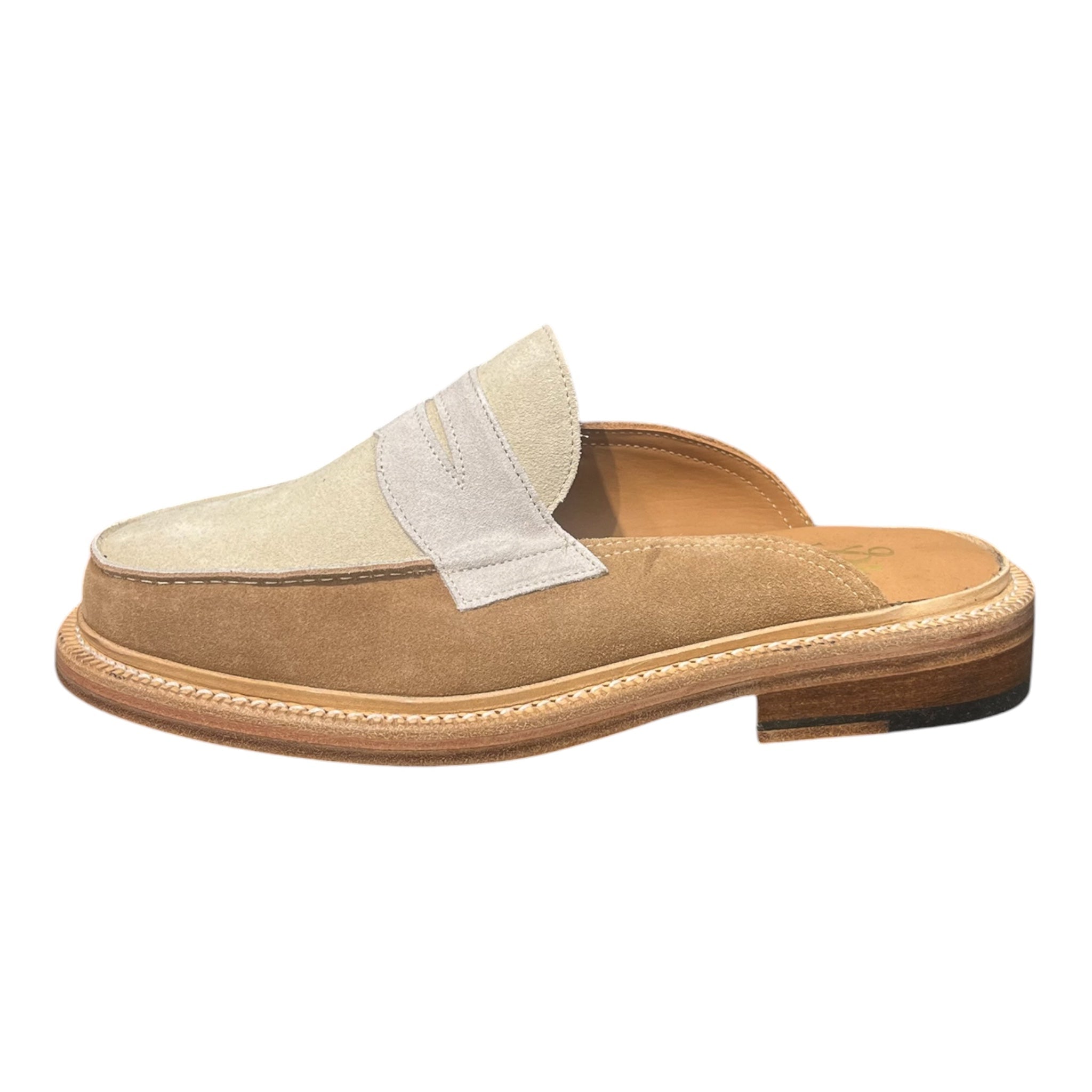 blackstock & weber/KITH/Low-Sneakers/US 7/Suede/BRW/two tone suede upper/wht view 2