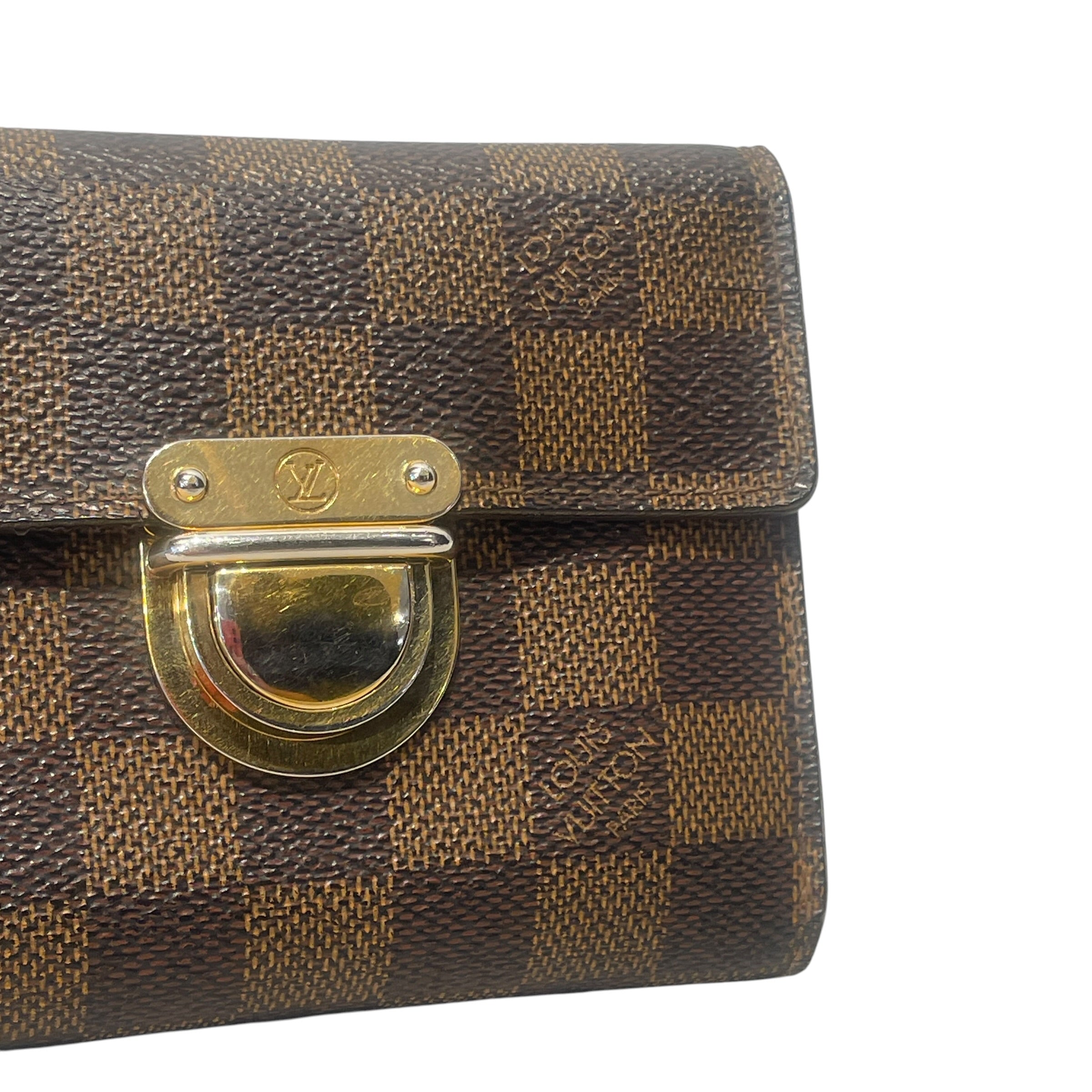 LOUIS VUITTON/Wallet/Monogram/Leather/BRW/L's/Koala Wallet view 4