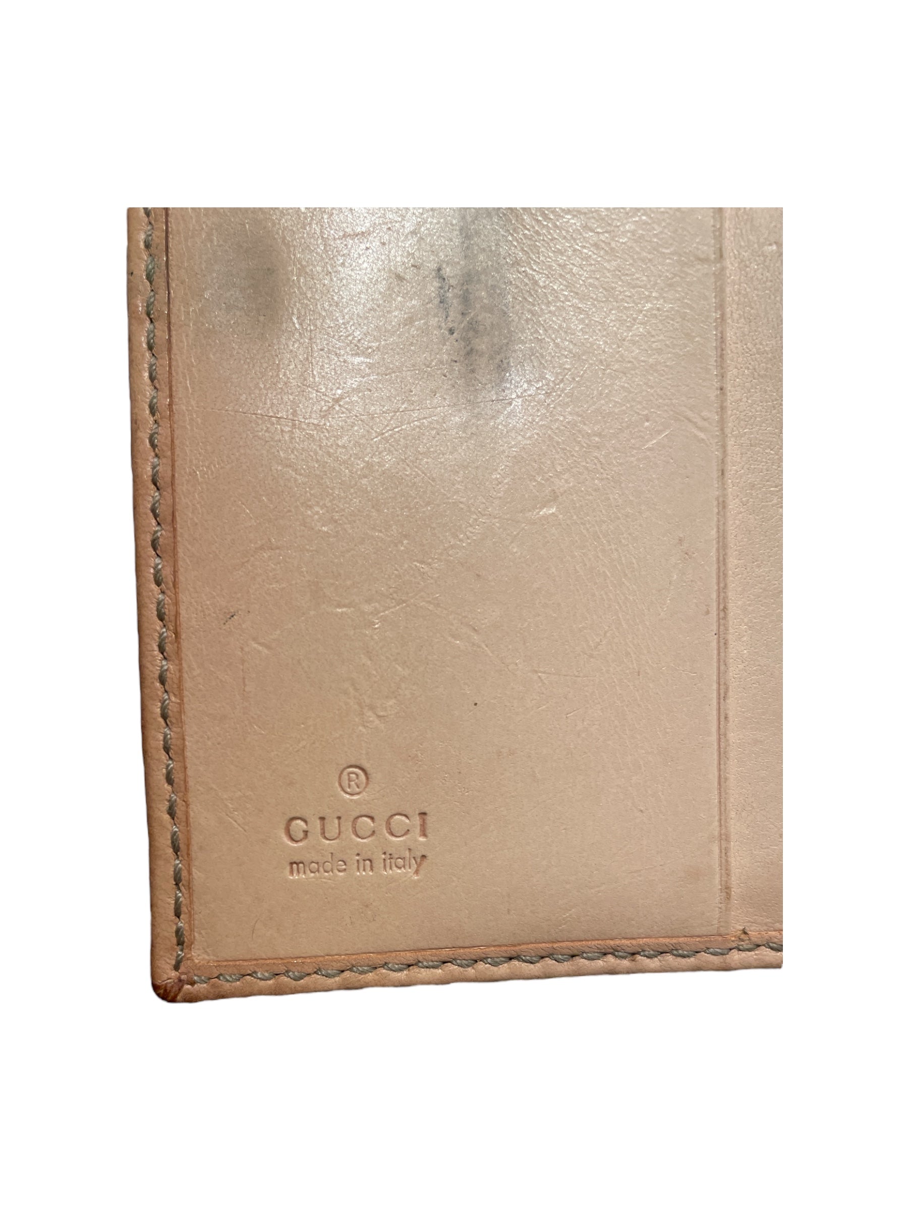 GUCCI/Bifold Wallet/All Over Print/BEG/Floral Print Canvas Compact view 5