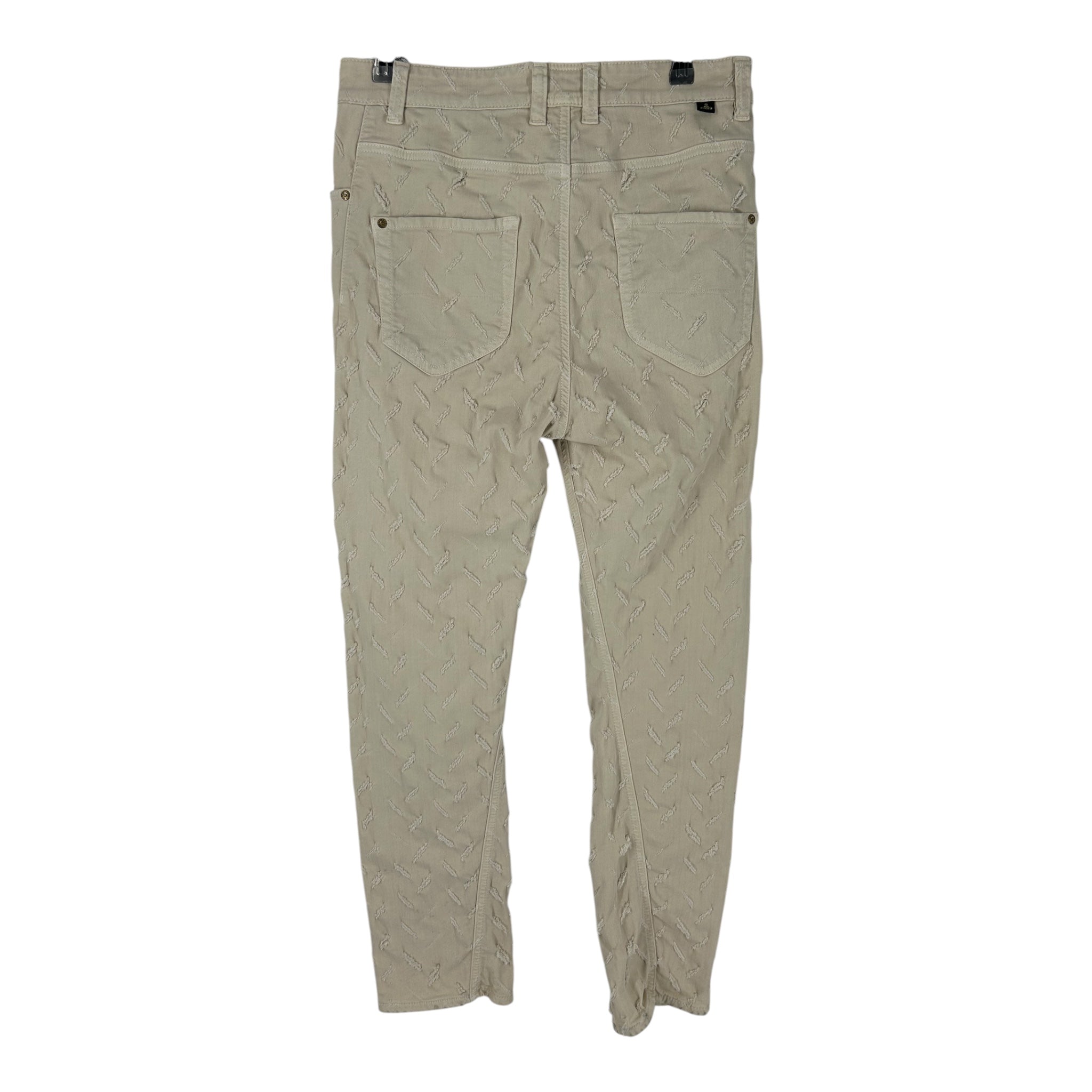 Vivienne Westwood/Straight Pants/27/Cotton/CRM/GRATE STYLE CUTS ANGLOMANIA view 2