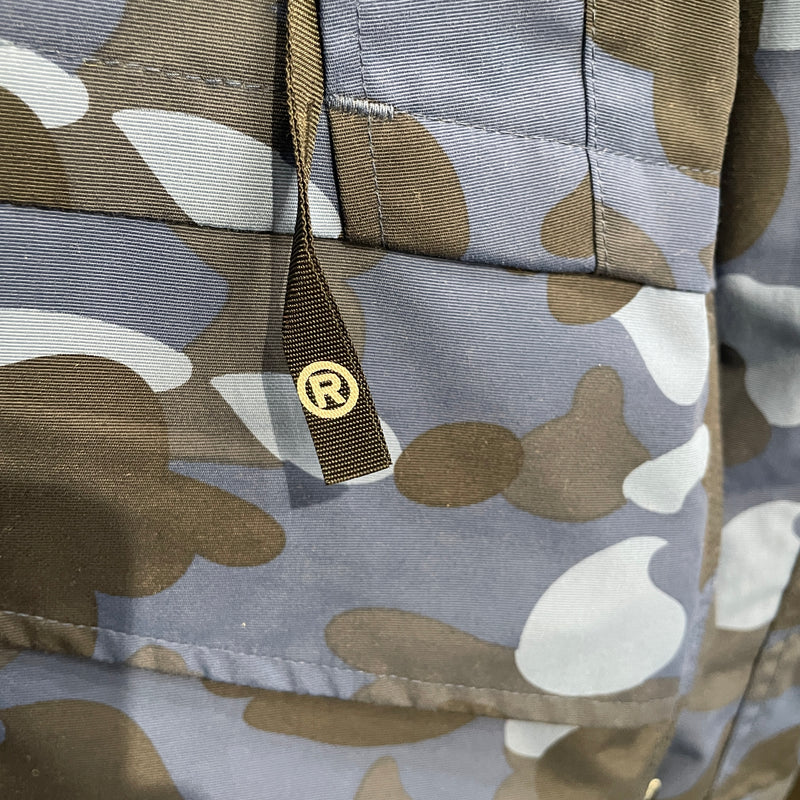 A BATHING APE/Windbreaker/XXL/Nylon/NVY/Camouflage/A BATHING APE ACROSS
