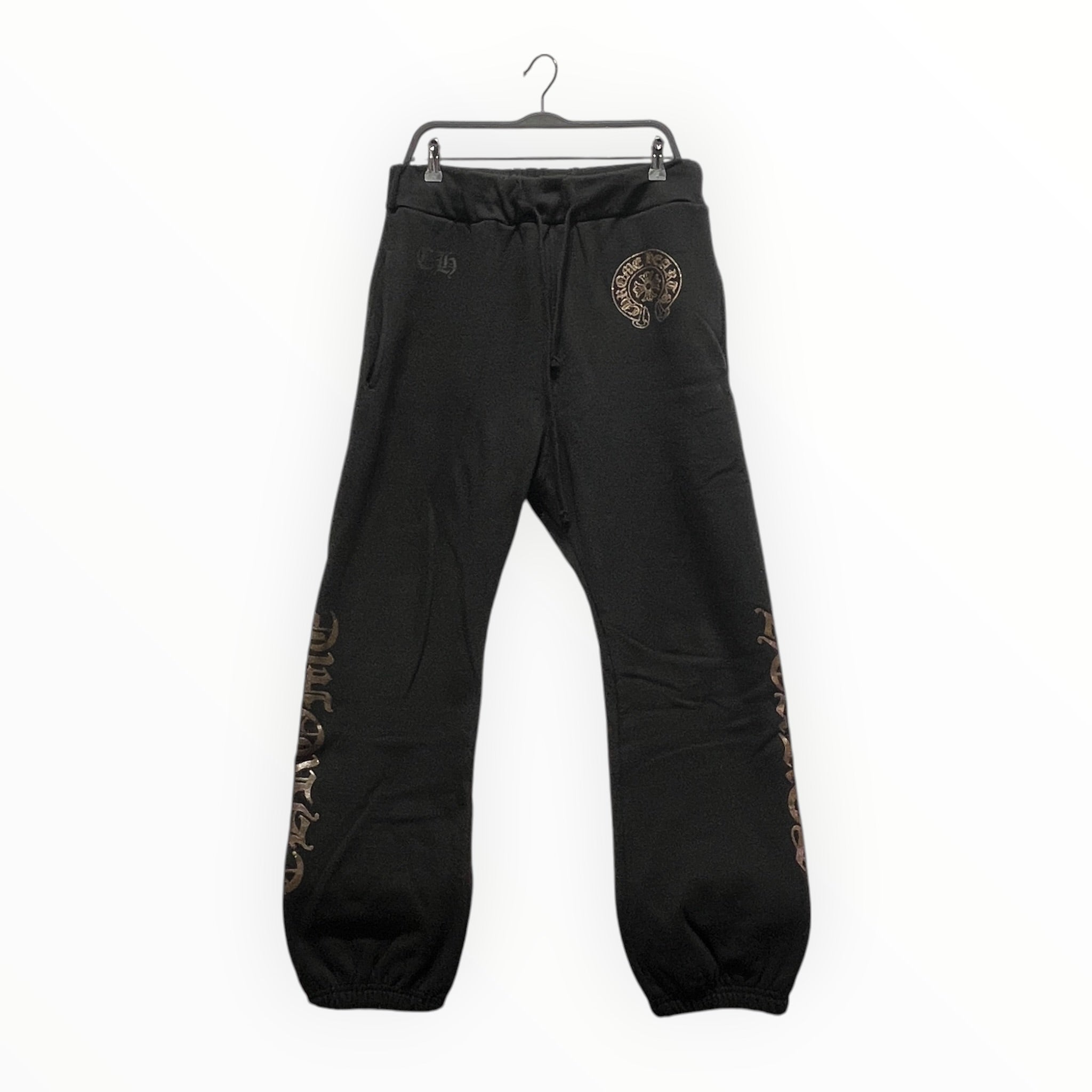 CHROME/Pants/M/Cotton/BLK/horsechoe sweats view 1
