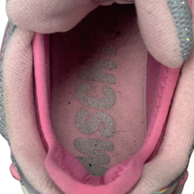 MSCHF/Low-Sneakers/US 4/Leather/WHT/chunky sneaker/ star on sole