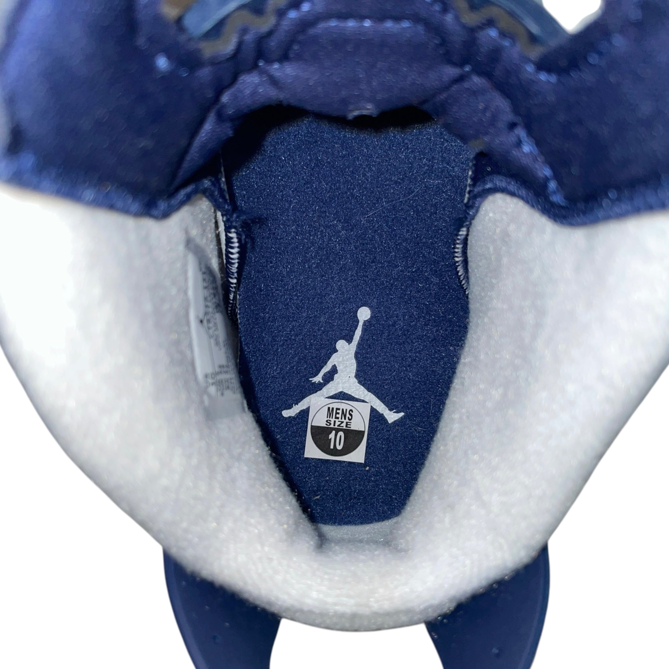 JORDAN BRAND/Hi-Sneakers/US 10/Leather/WHT/Straight Tip/Jordan 6 Retro Midnight Navy view 3