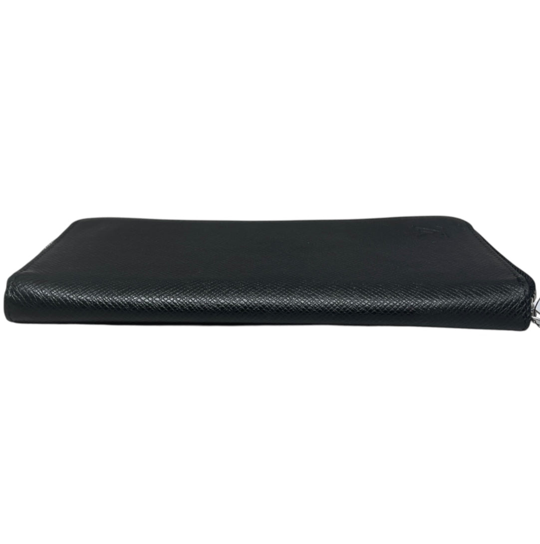 LOUIS VUITTON/Long Wallet/Leather/BLK/L's/coner logo view 3