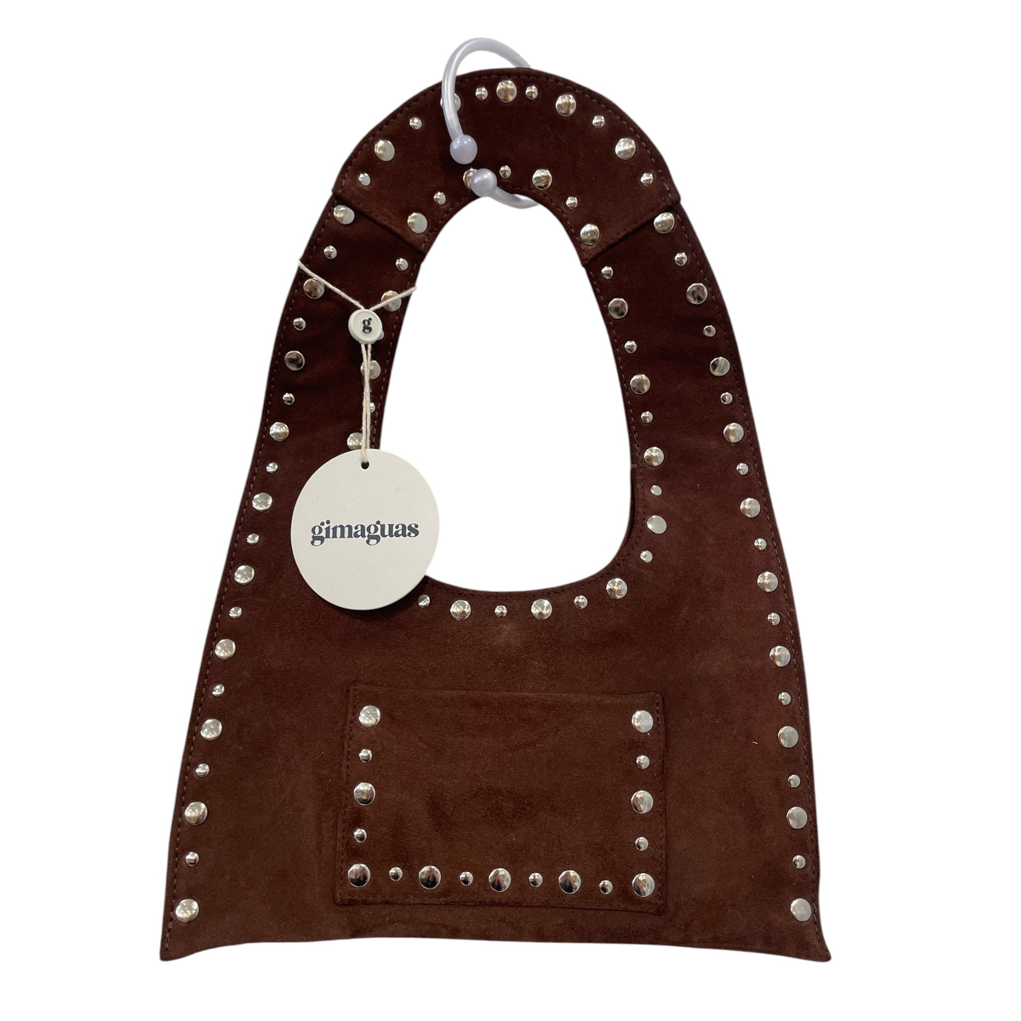 gimaguas/Bag/Suede/BRW/STUDDED SUEDE MINI view 1