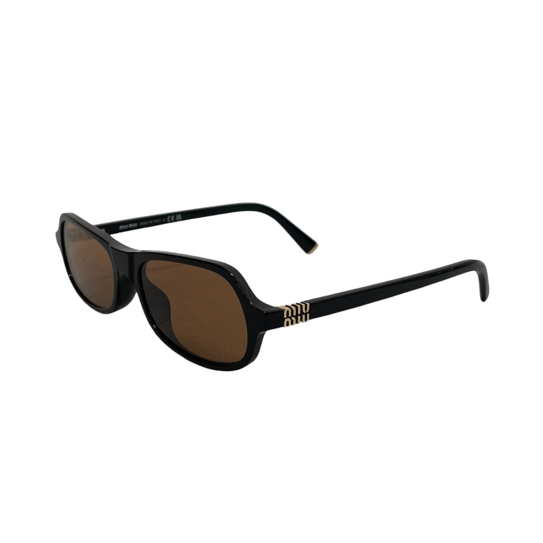 MIU MIU/Sunglasses/Titanium/BLK/M's/smu b10-u view 2