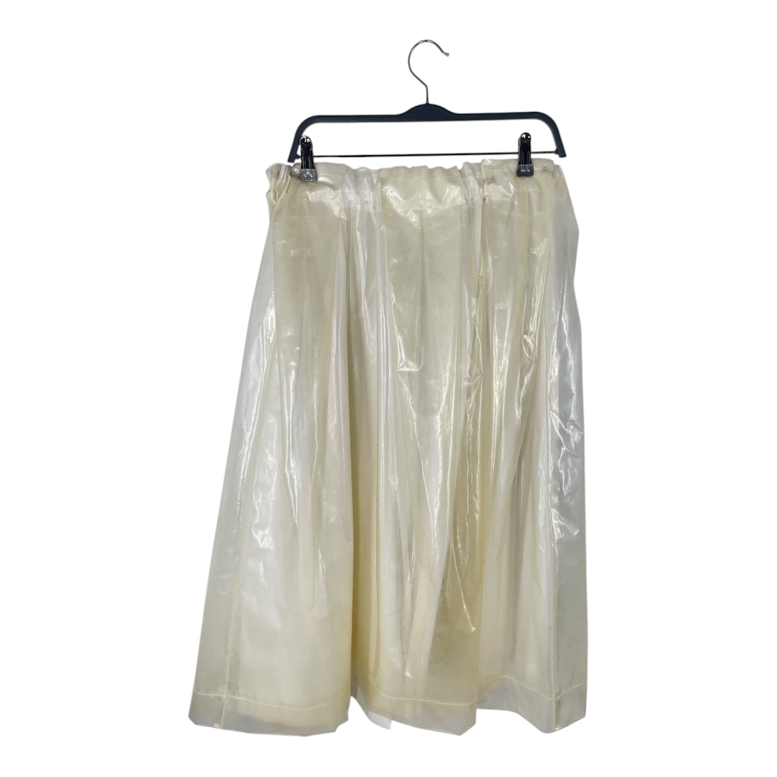 COMME des GARCONS/Long Skirt/S/CRM/GG-S020 2020 PVC LAYERED PUFF view 1