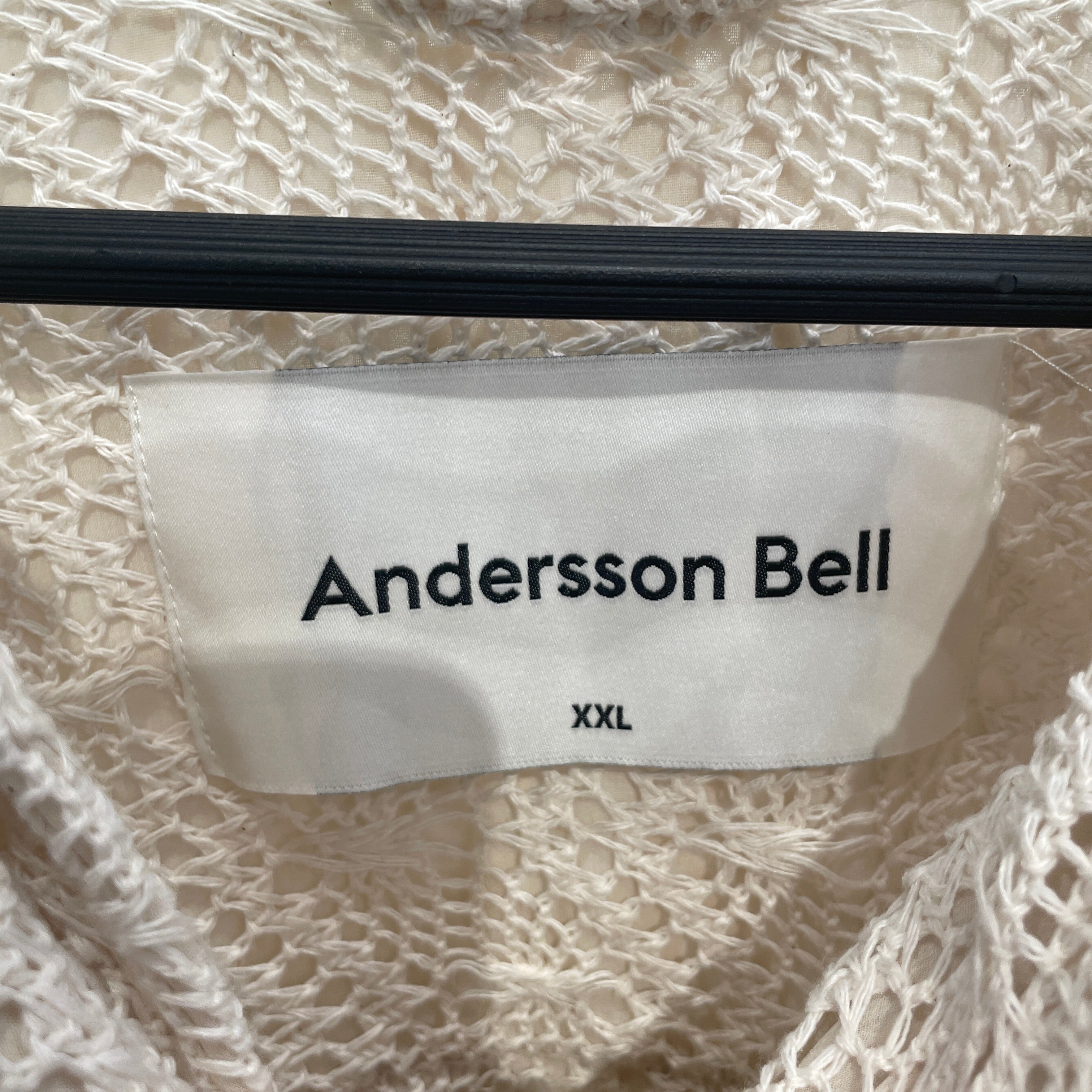 Andersson Bell/SS Shirt/XXL/Cotton/CRM/KNIT WOVEN YEL FLOWERS view 3