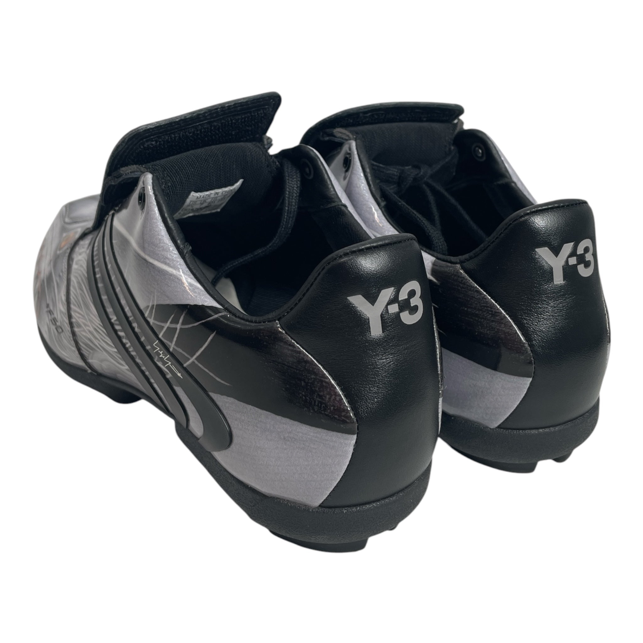Y-3/Low-Sneakers/US 7.5/Cotton/GRY/F50 TUNIT view 2