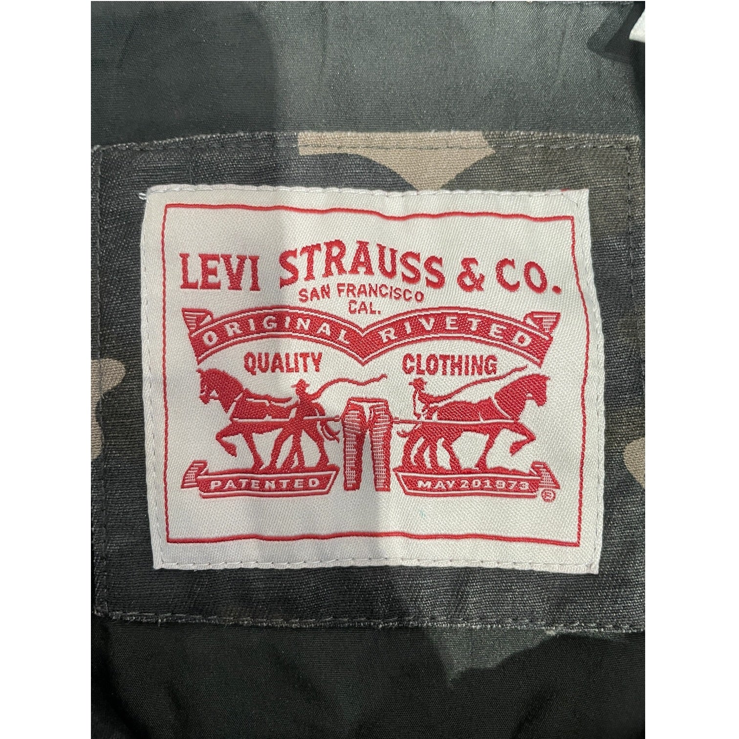 Levi's/Jacket/M/Cotton/GRN/Camouflage/Military Camo Field Jacket view 3