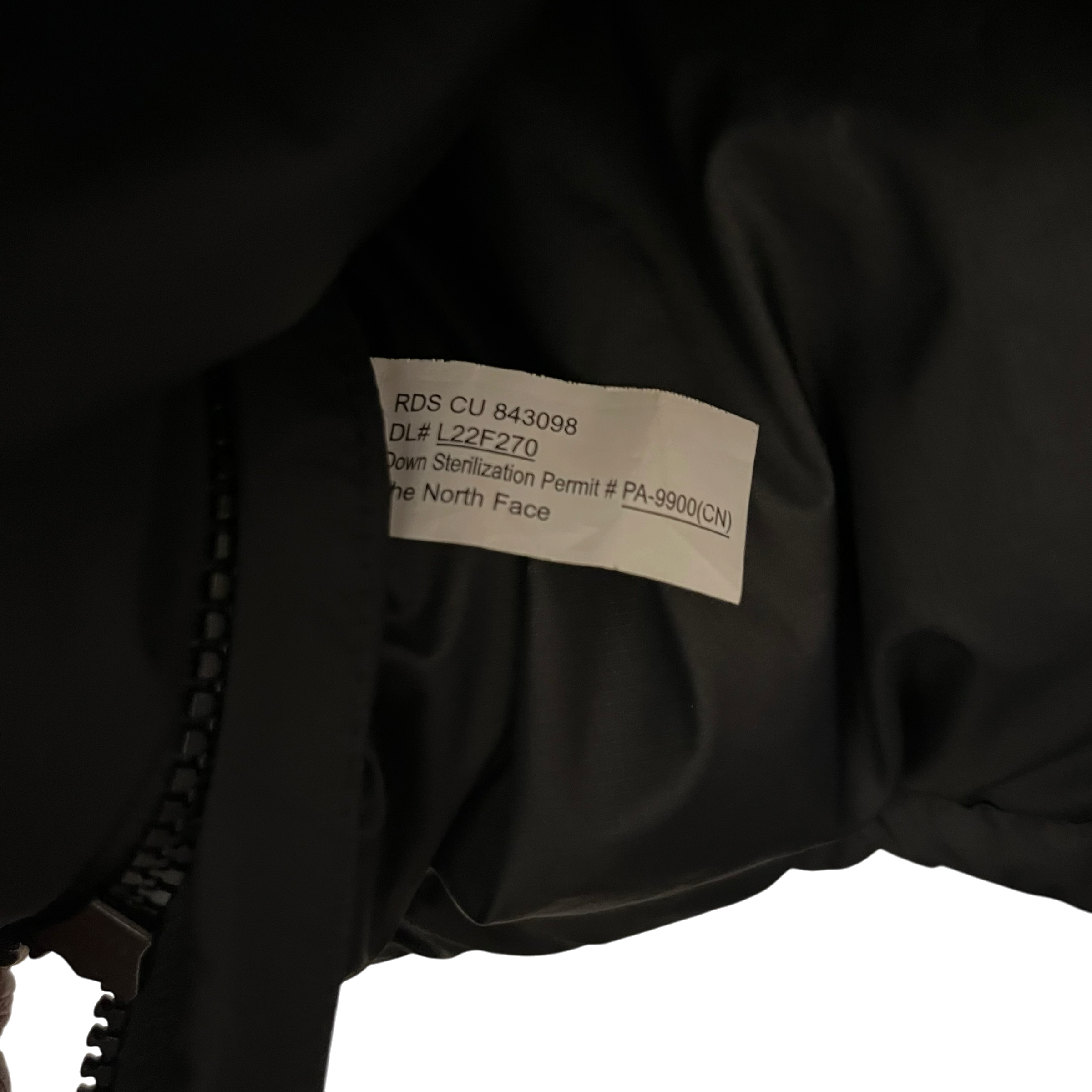 Supreme/THE NORTH FACE/Puffer Jkt/S/Nylon/BLK/HALF ZIP view 8