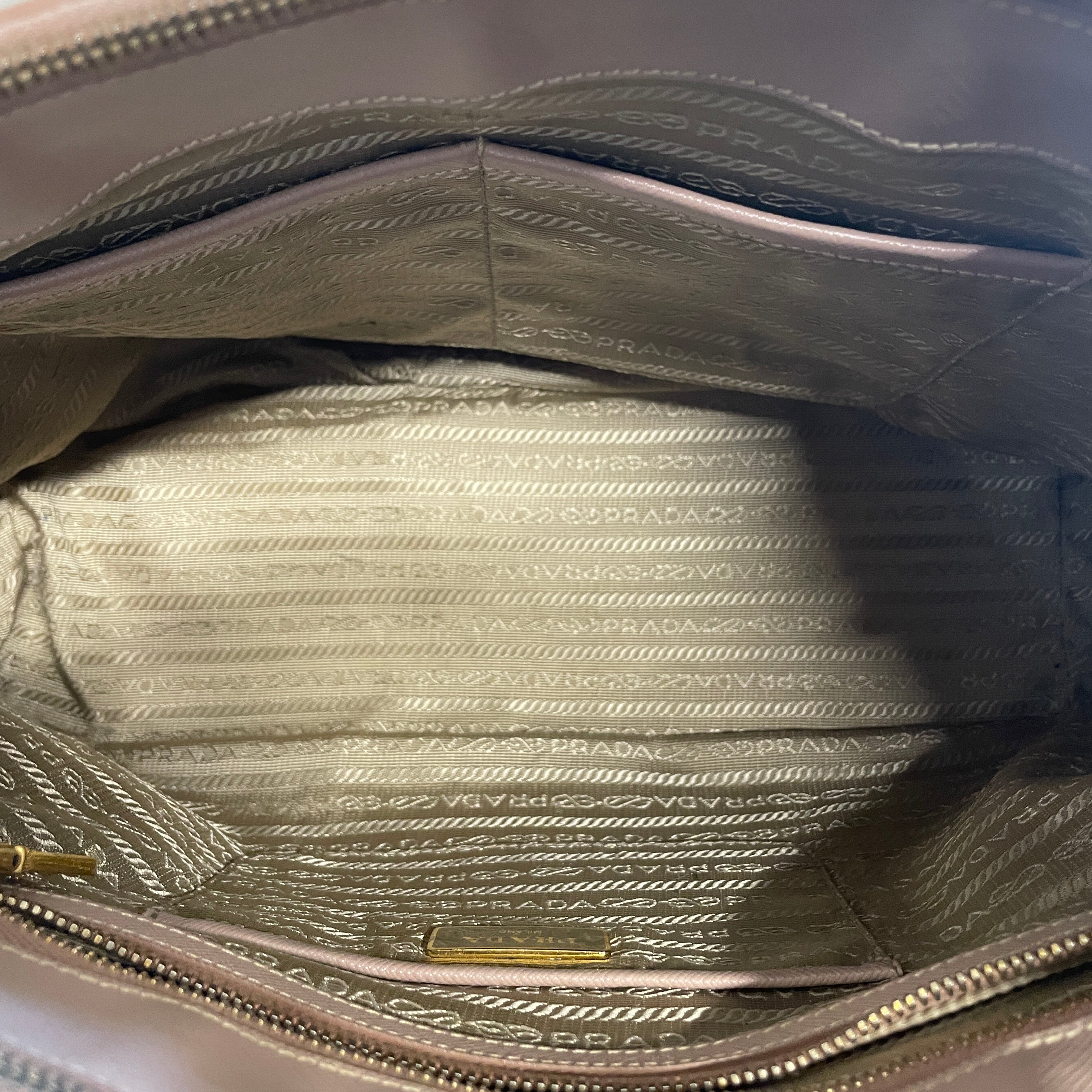 PRADA/Hand Bag/Leather/PNK/RDBV83V/BABY PINK SAFFIANO view 4