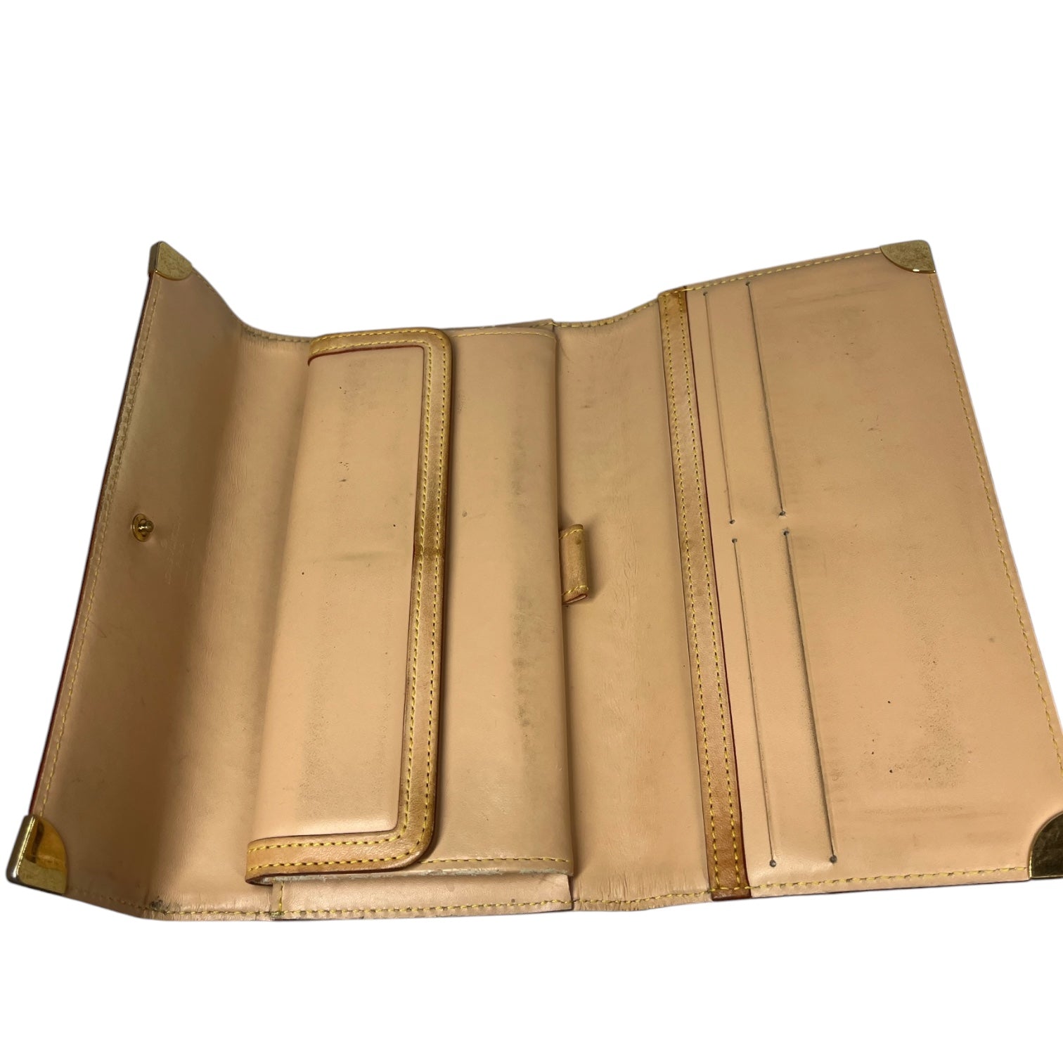 LOUIS VUITTON/Long Wallet/Monogram/Leather/BLK/murakami porte tresor view 3