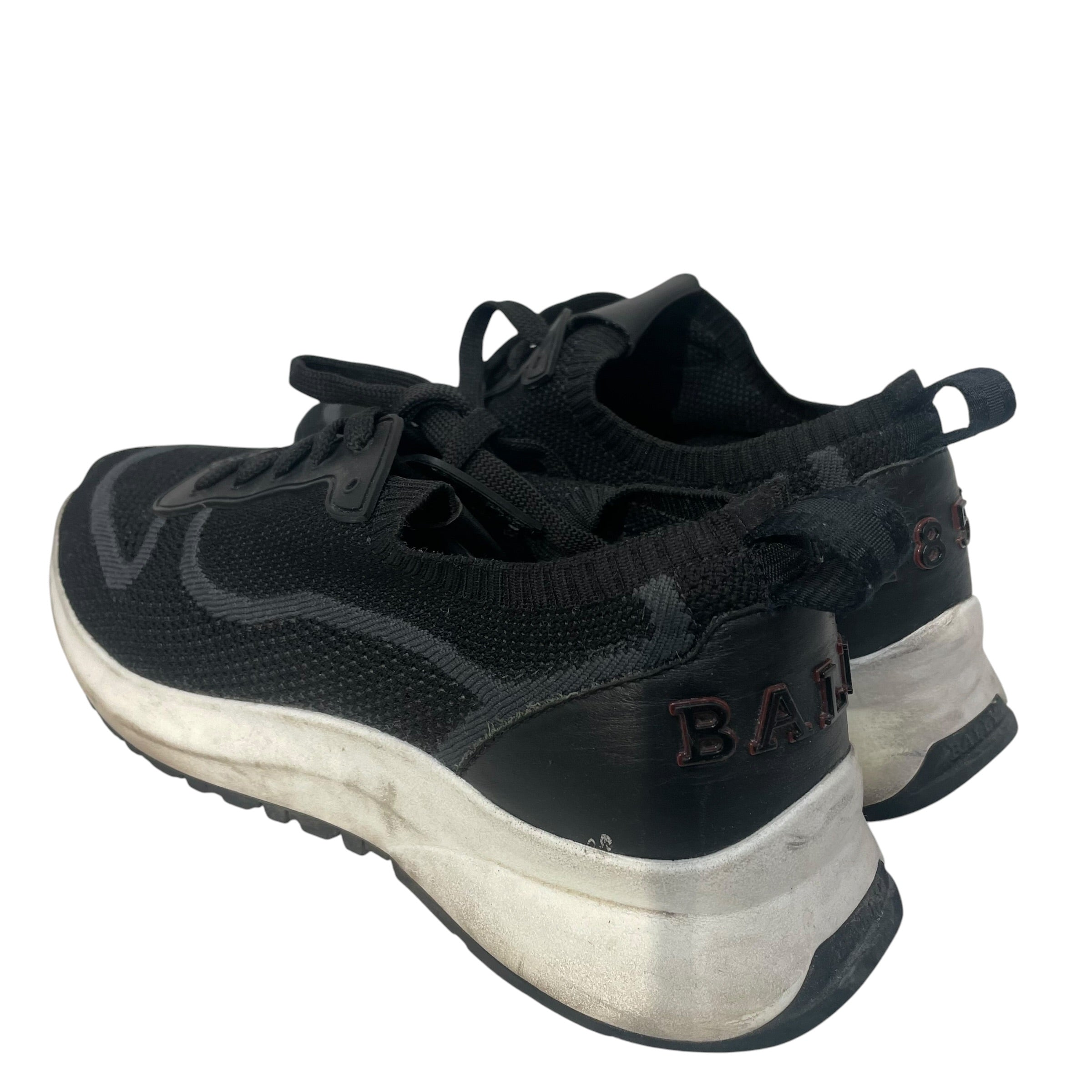 BALLY/Low-Sneakers/US 8/Cotton/BLK/Davyn view 2