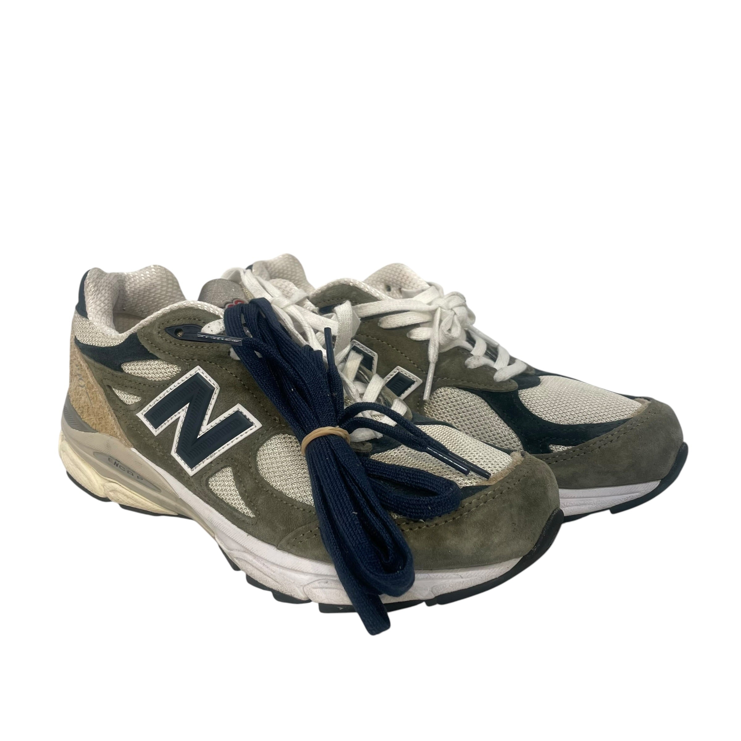 NEW BALANCE/Low-Sneakers/US 6/Cotton/WHT/M2002RDC view 1