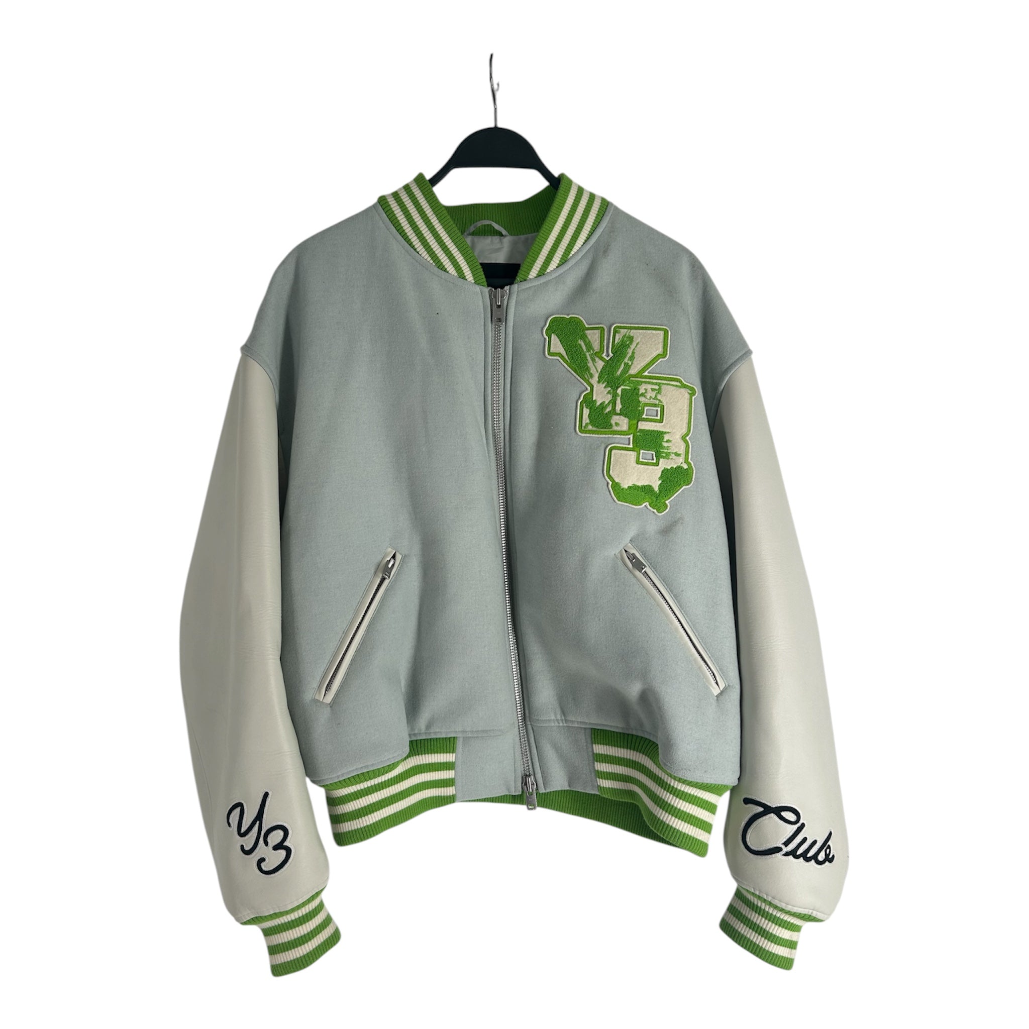 Y-3/Baseball Jkt/L/Wool/MLT/y3 club view 1