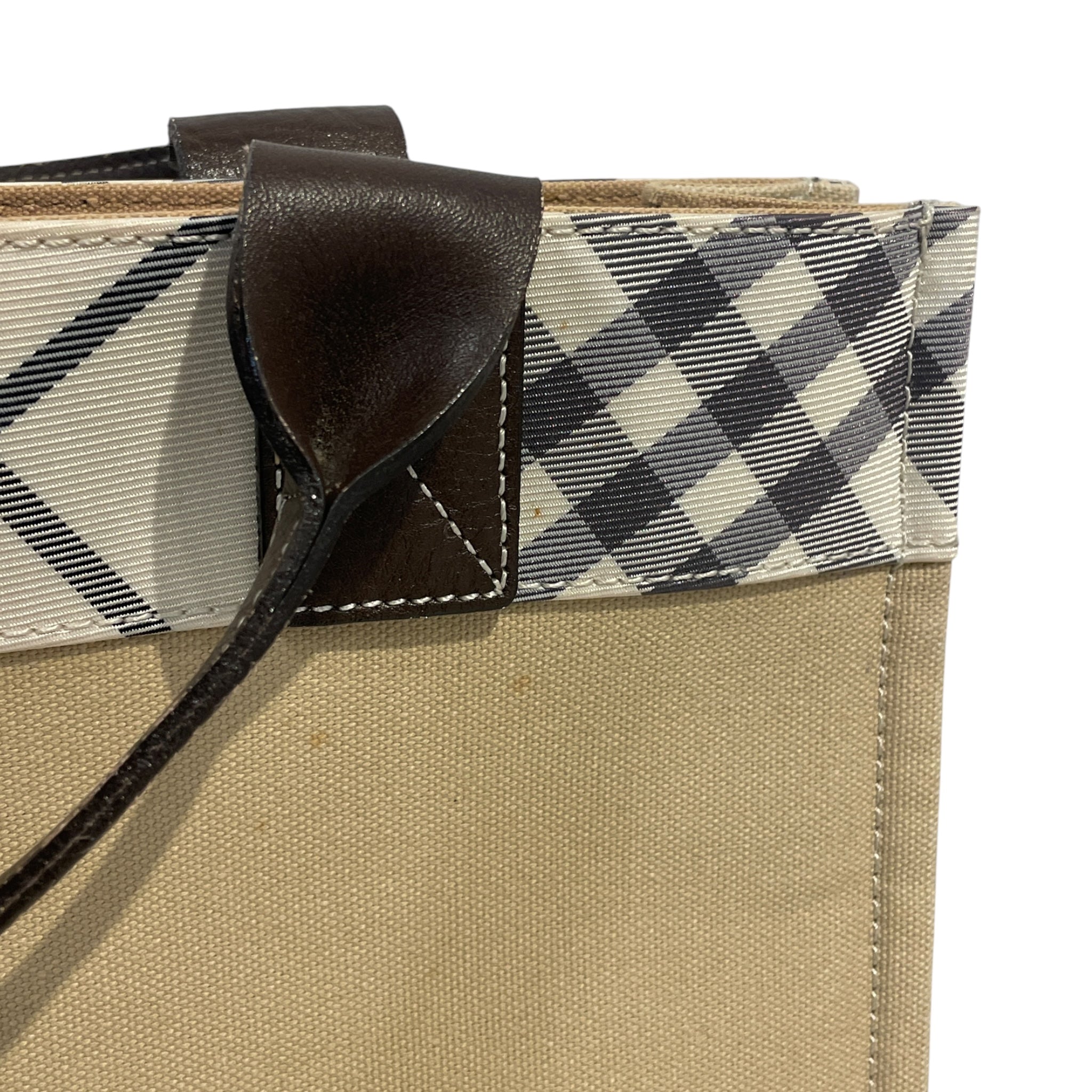 BURBERRY BLUE LABEL/Hand Bag/Plaid/BEG/GQ67RVW view 6