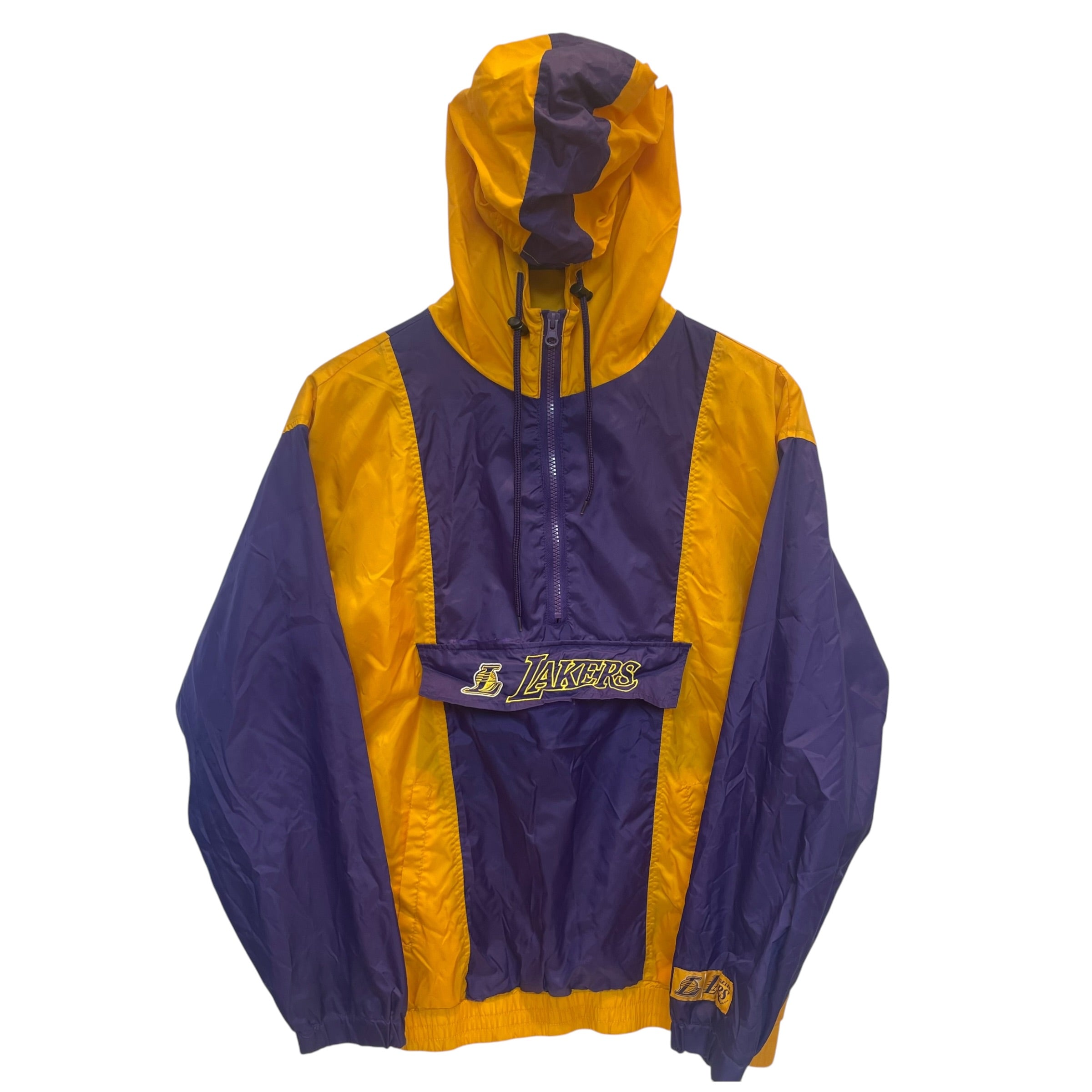 NBA/Windbreaker/L/Nylon/PPL/LAKERS/YLLW view 1
