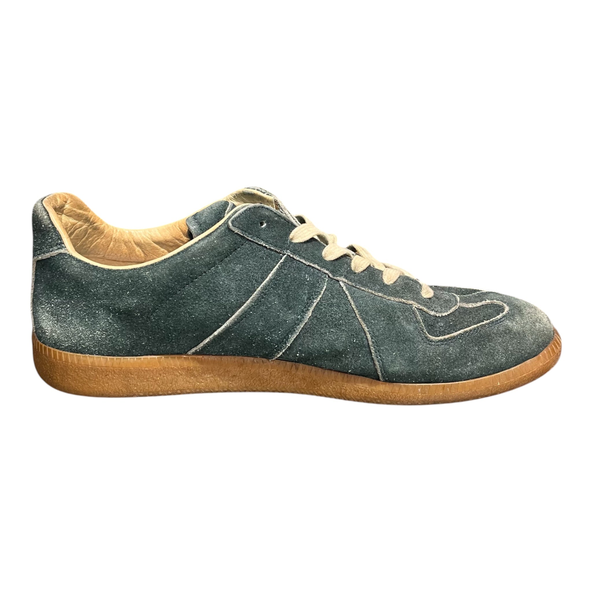 Maison Margiela/Low-Sneakers/EU 42/Suede/GRN/REPLICA 22 CLASSIC GUM SOLE view 6