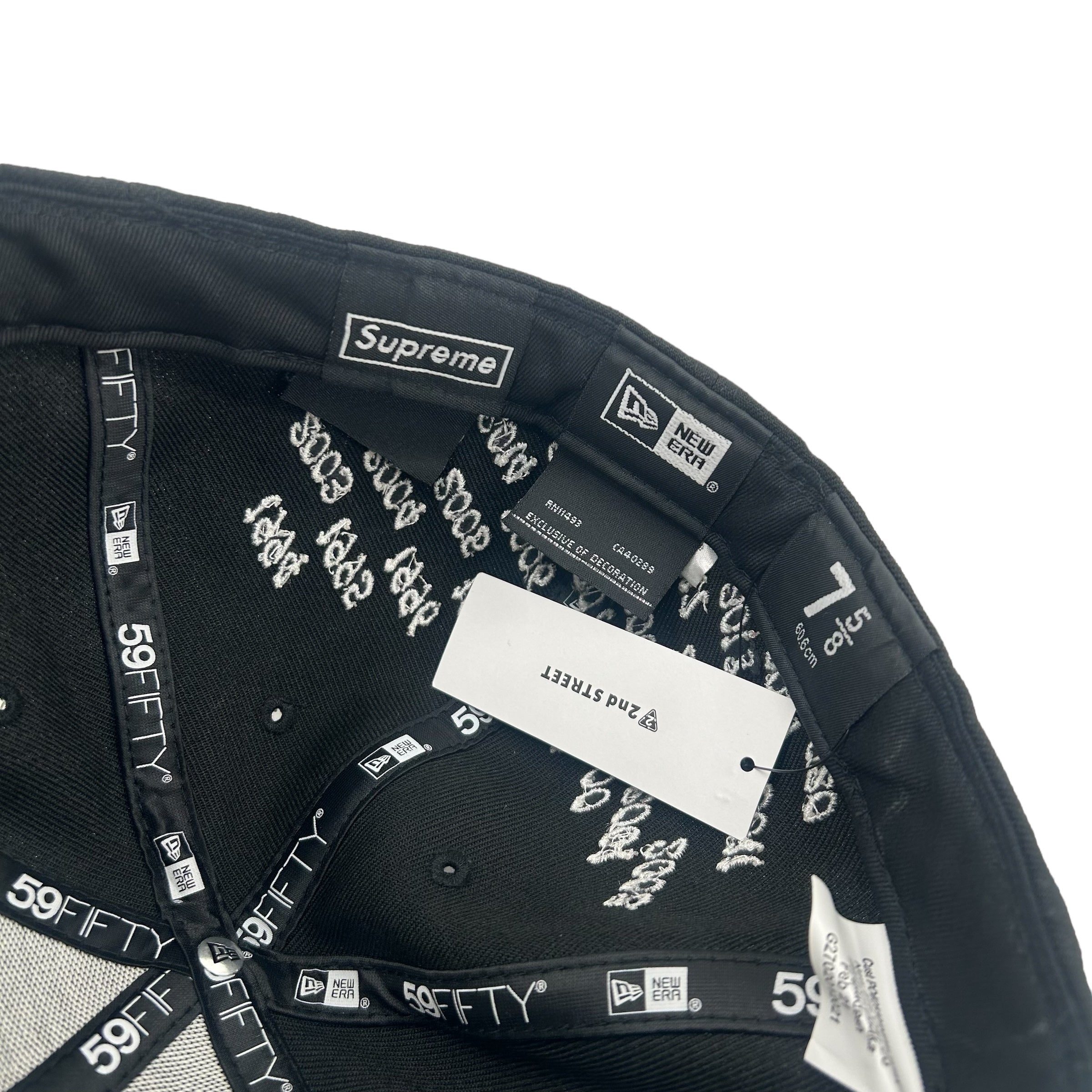 Supreme/21TimeChamp/Cap/Black/Wool/ view 3