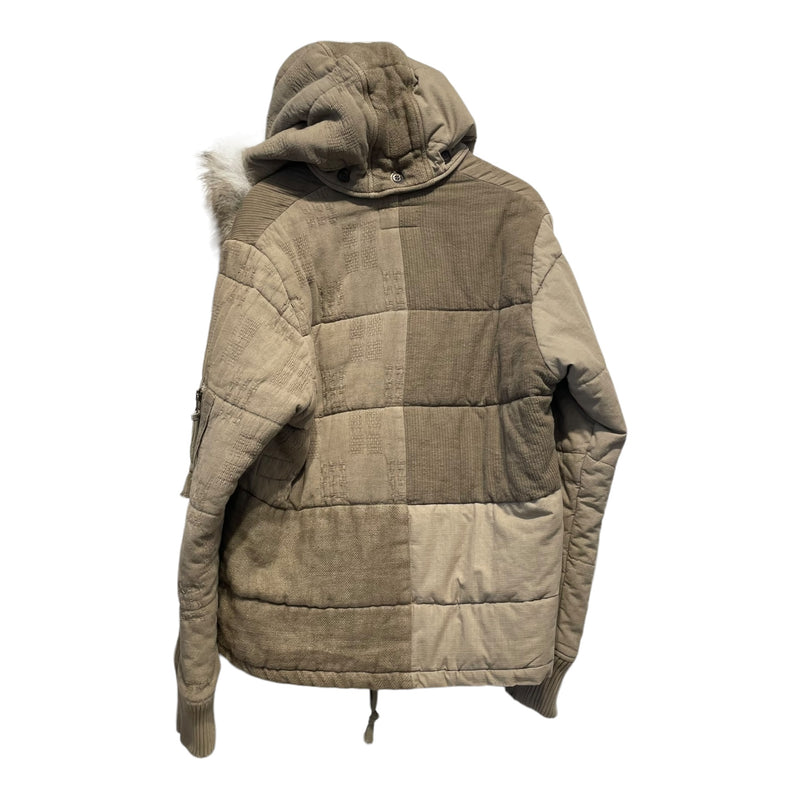 GREG LAUREN/Puffer Jkt/3/Cotton/KHK/RETRO PUFFY