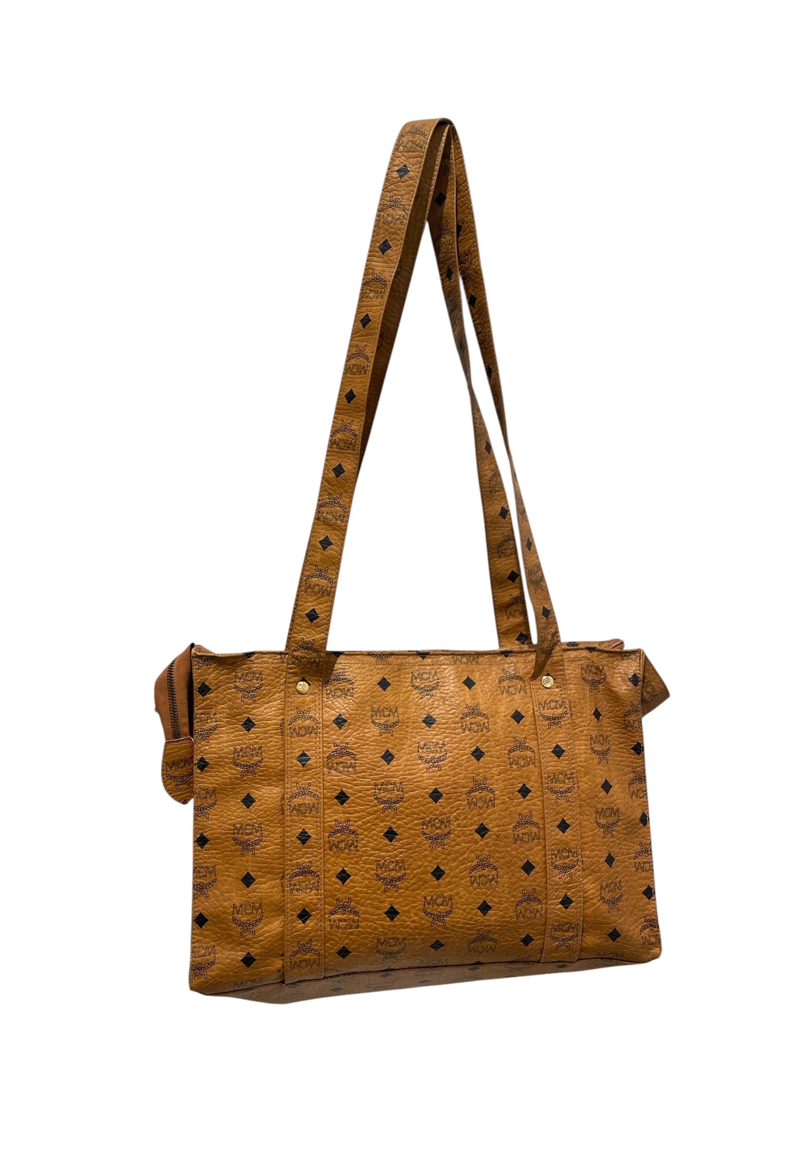 MCM/Tote Bag/Monogram/Leather/CML/visetos tote view 2