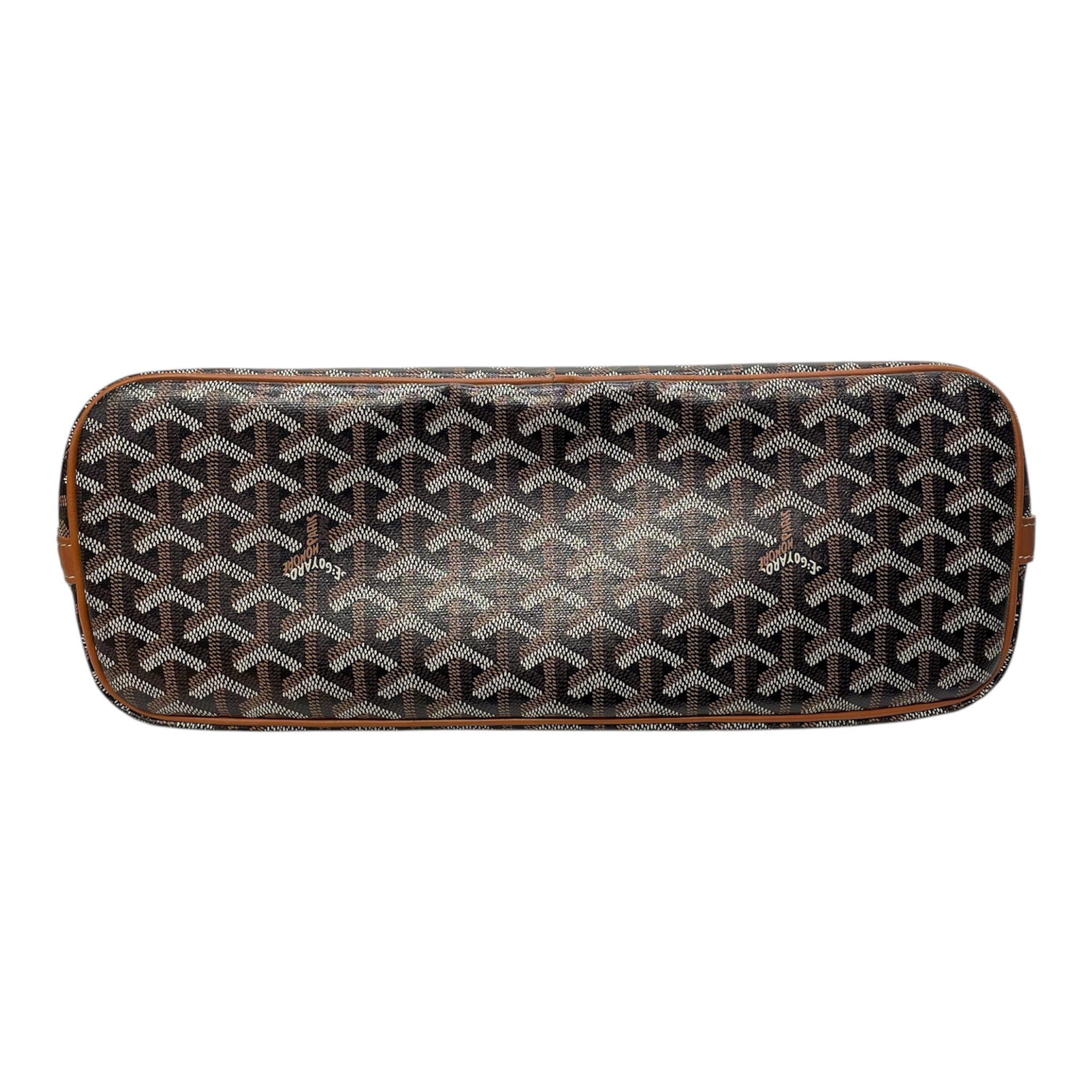 GOYARD/Cross Body Bag/All Over Print/BRW/GOYARDINE CAPETIEN MESSENGER view 3