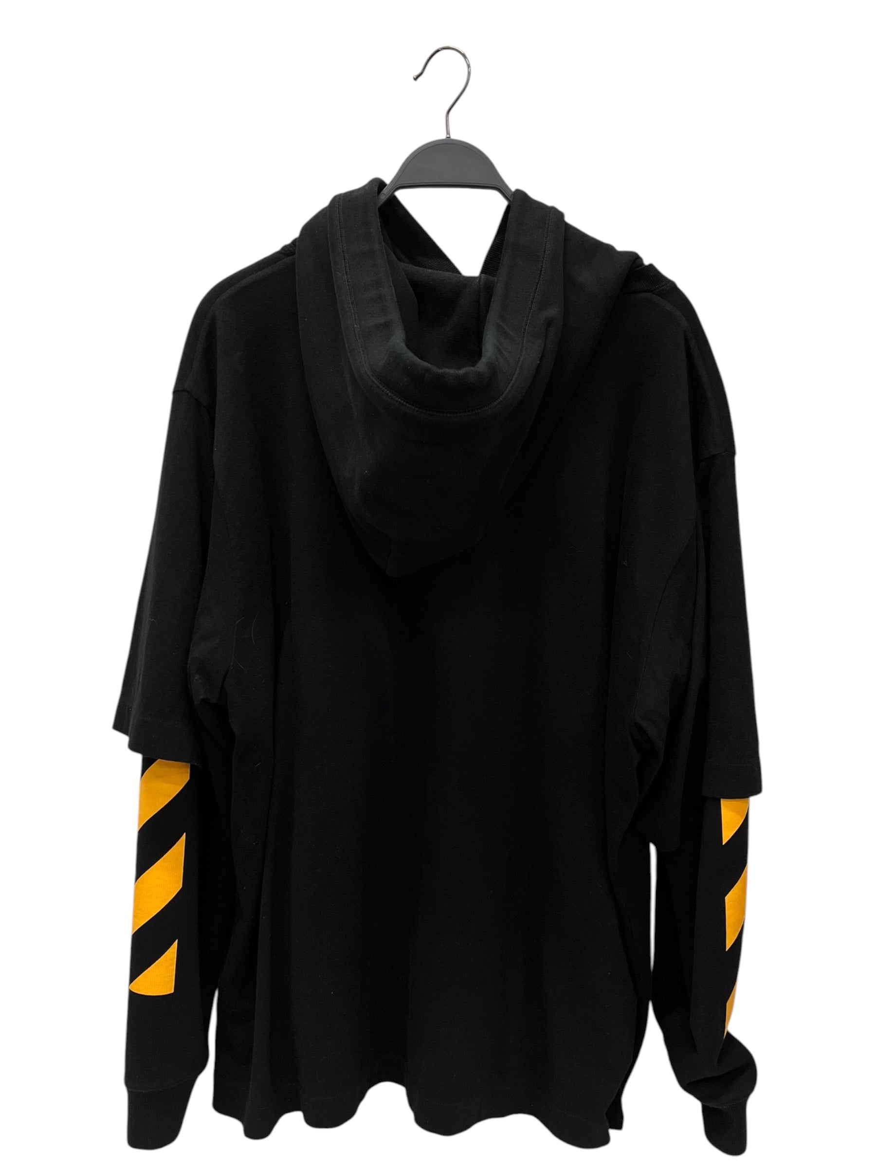OFF-WHITE/Heavy Sweater/Cotton/BLK/YELLOW view 2