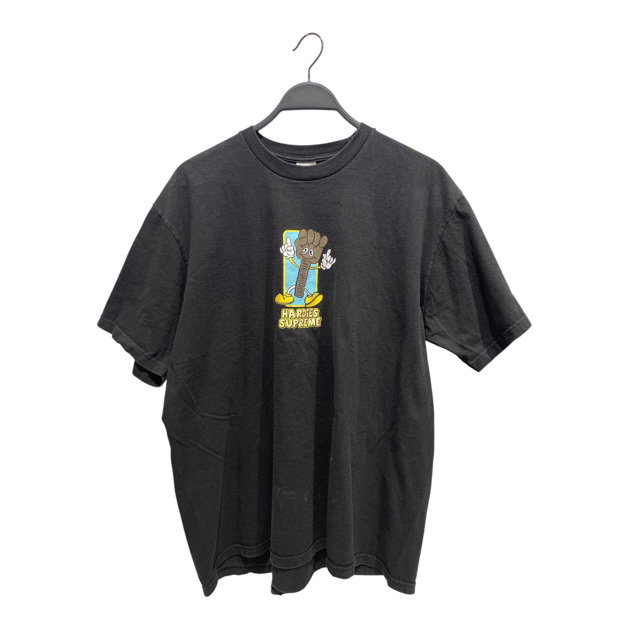 Supreme/T-Shirt/L/Cotton/BLK/HARDIES SUPREME view 1