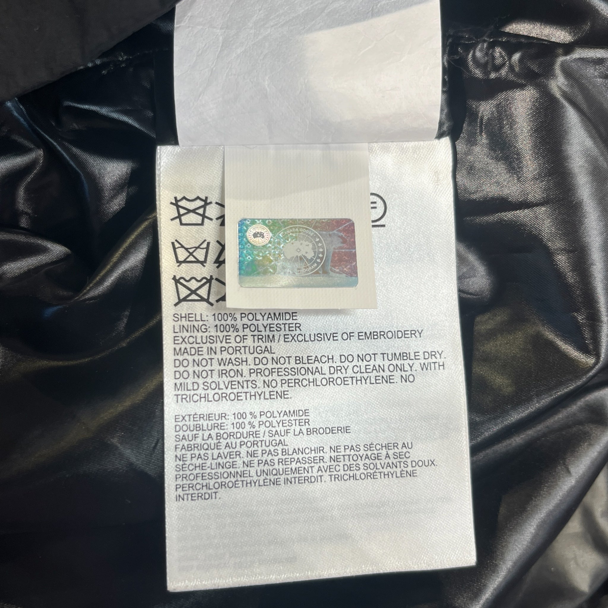 CANADA GOOSE/Poncho/M/Gore-Tex/BLK/Pullover/Graphic/ANGEL CHEN view 4