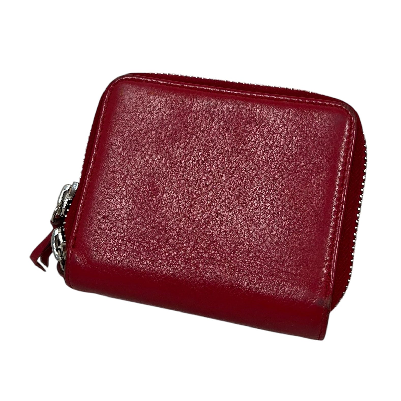 BALENCIAGA/Bifold Wallet/Leather/RED/ view 2