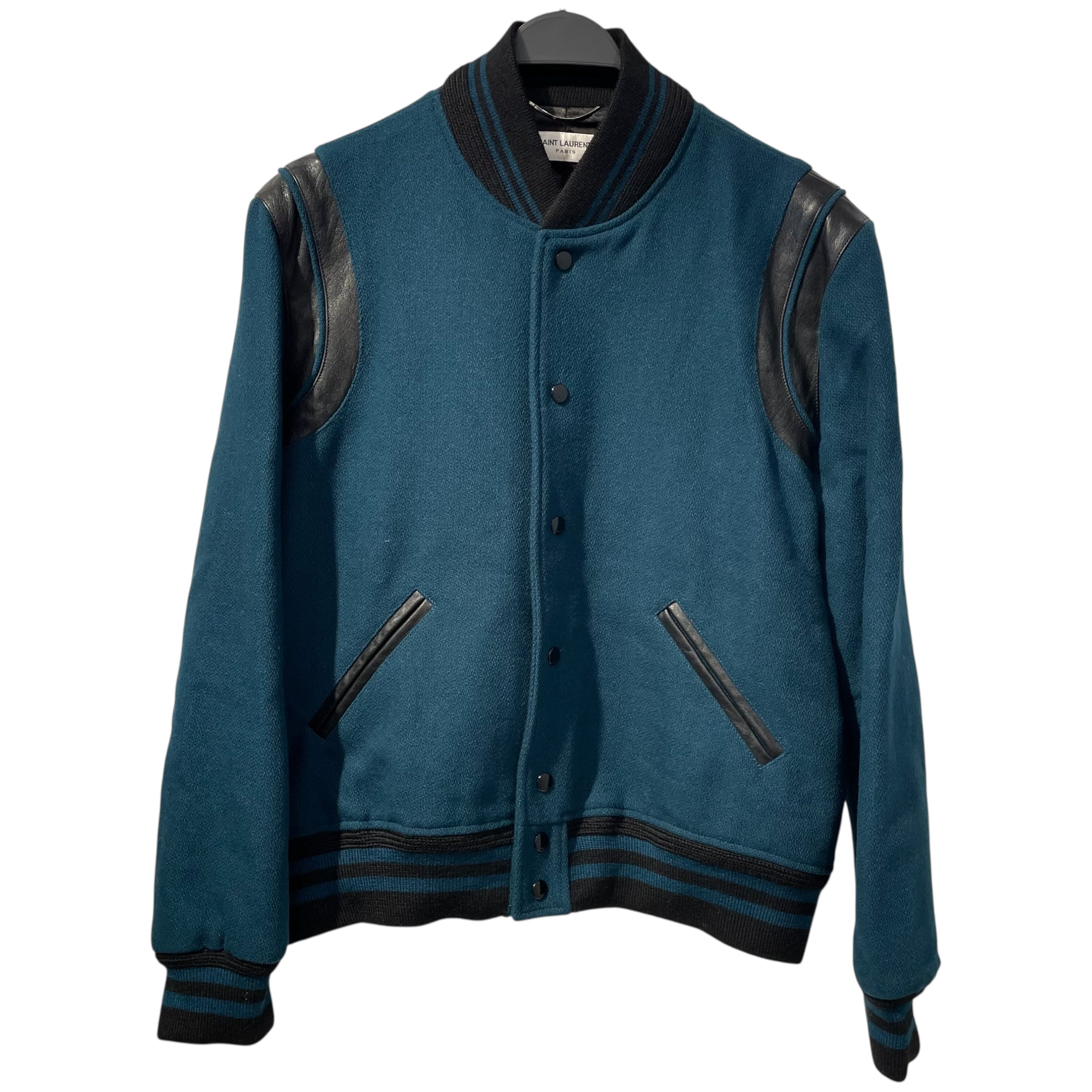 SAINT LAURENT/Baseball Jkt/54/GRN/ view 1